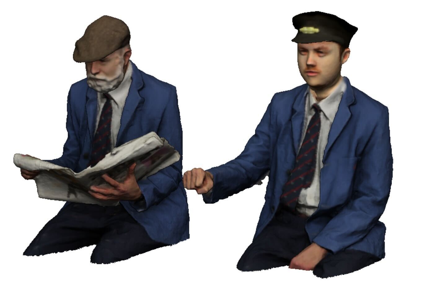 Besatzung der Klasse 50 – Fahrer/Sekundär – frühe BR