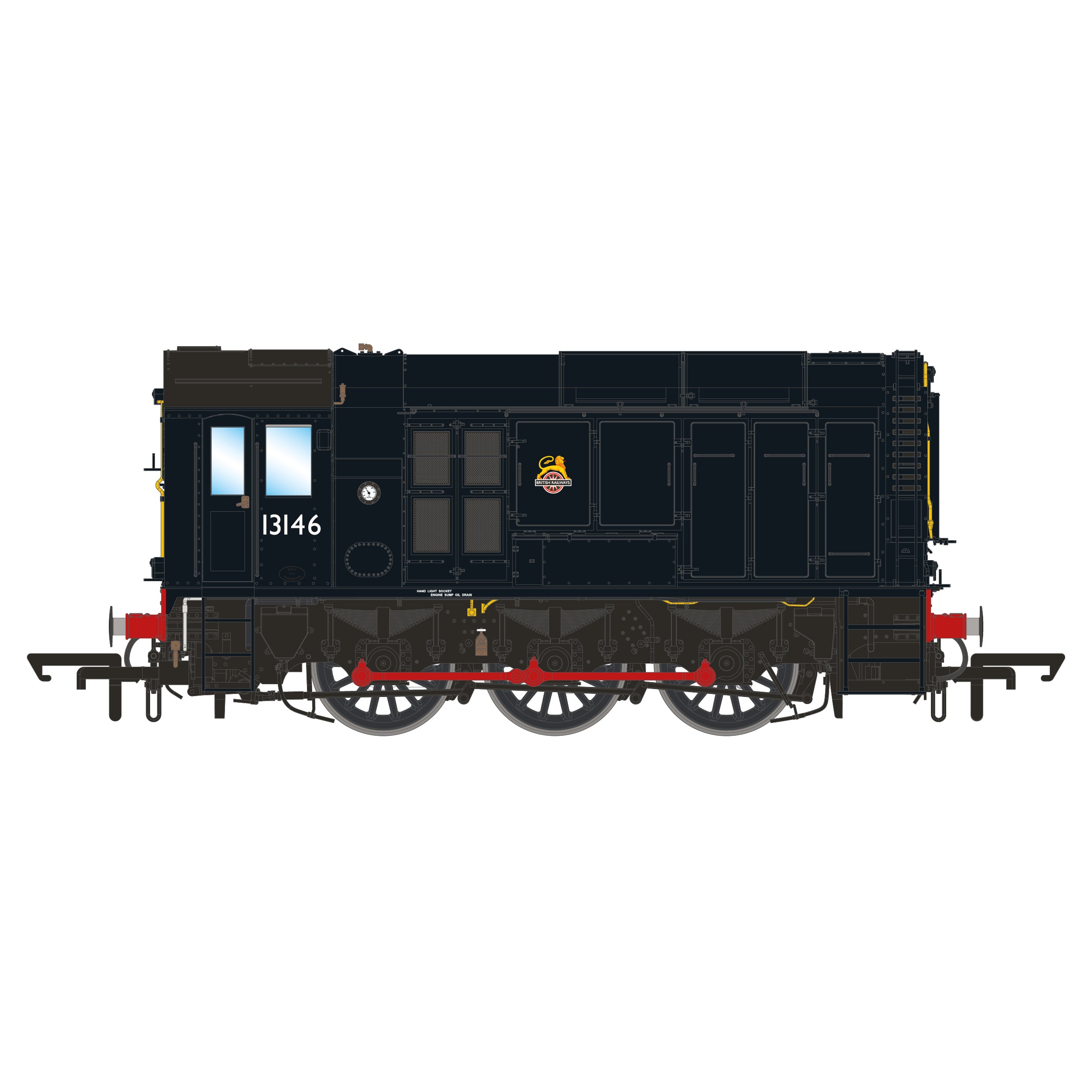 BR Klasse 10 - BR Schwarz - 13146 - DCC Sound