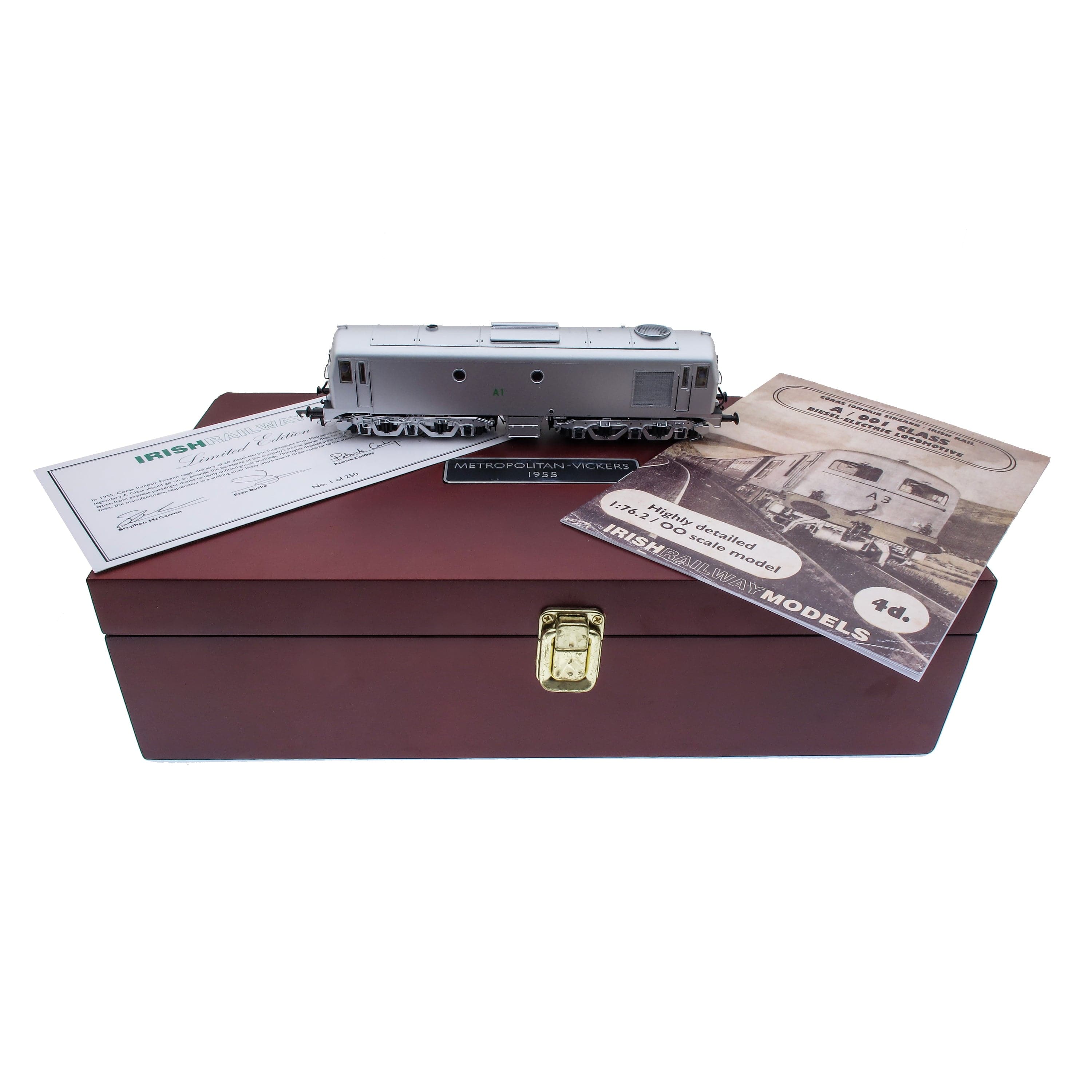 A1 – Lokomotive der A-Klasse – Sonderedition Silber