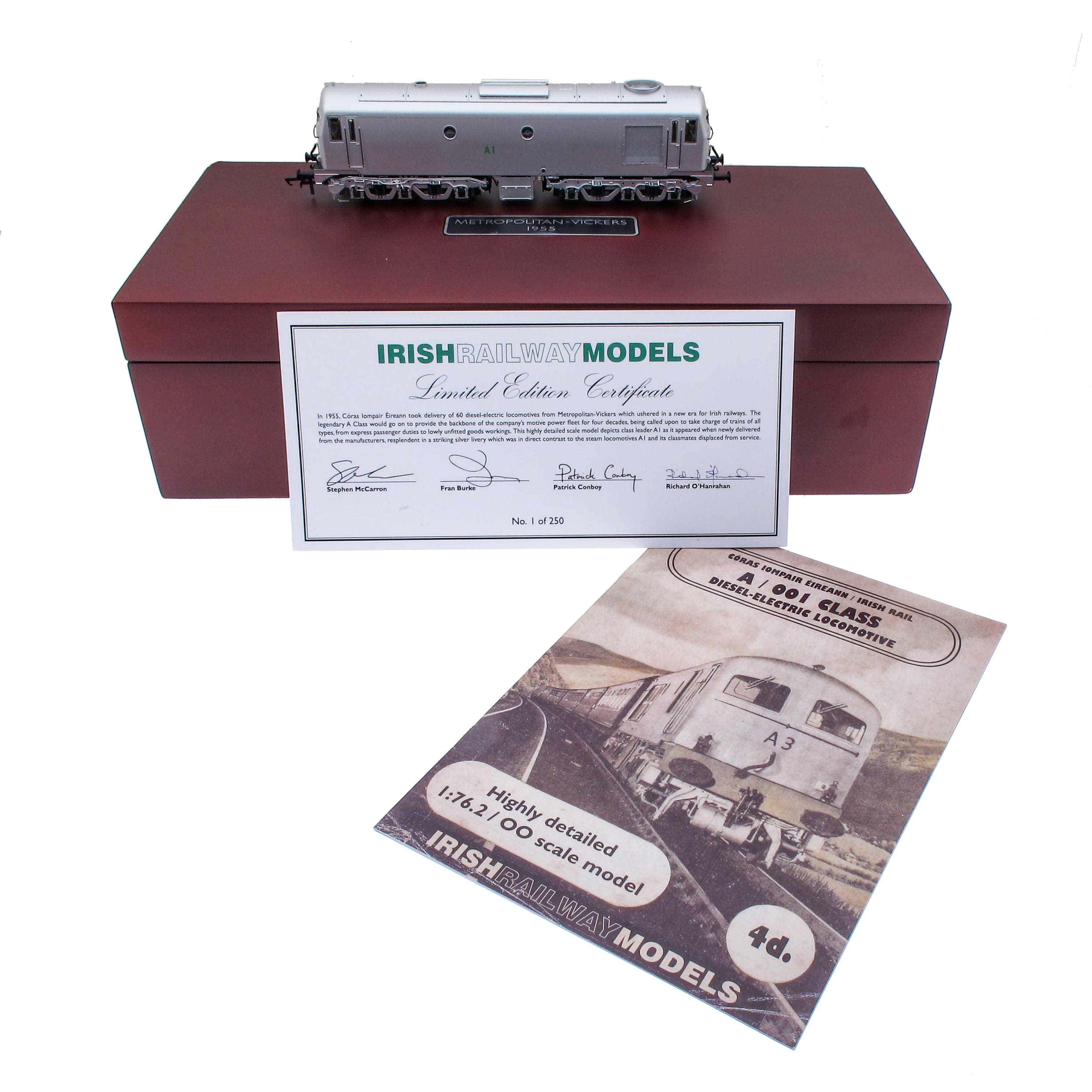 A1 – Lokomotive der A-Klasse – Sonderedition Silber