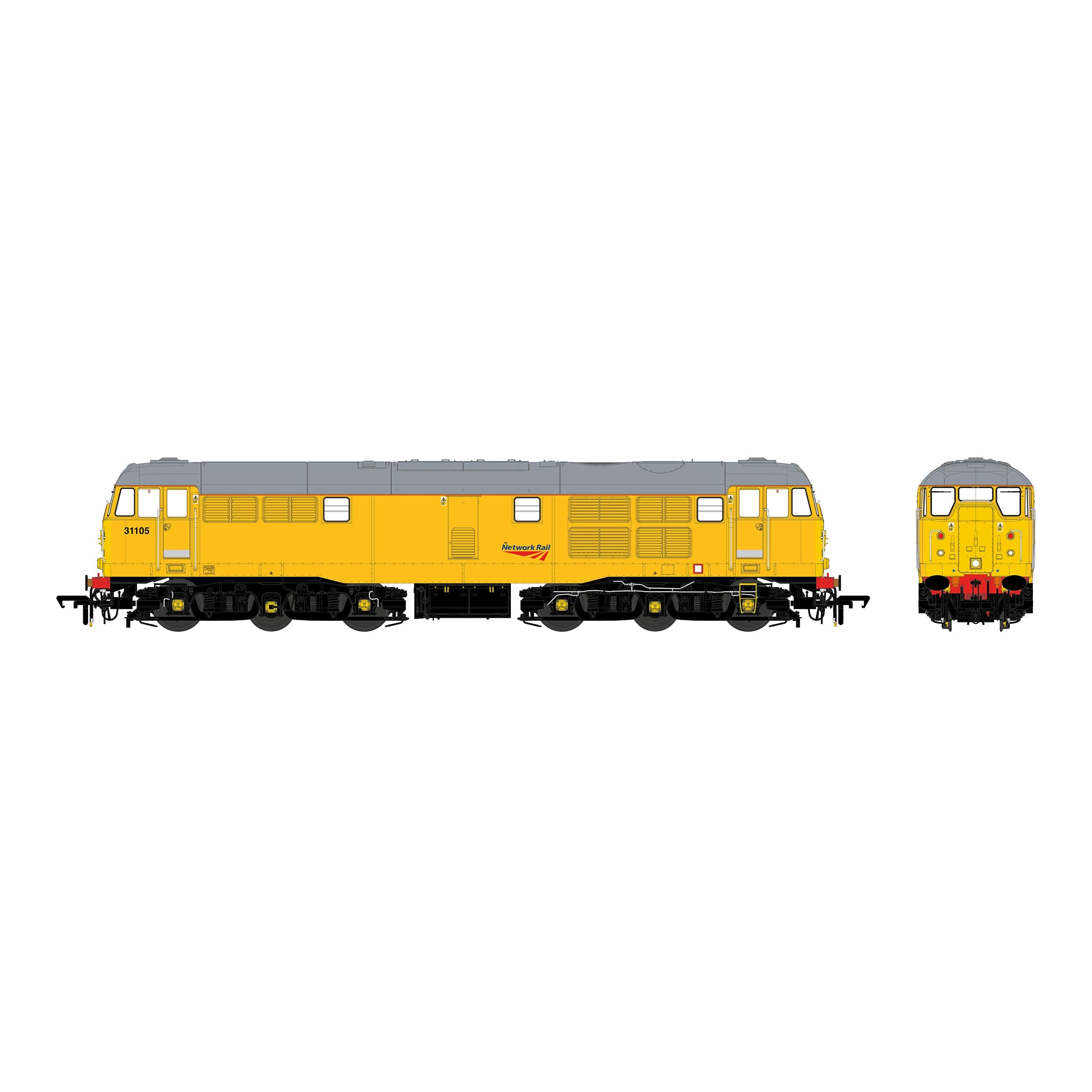31105 – Network Rail Gelb – DCC Sound ausgestattet