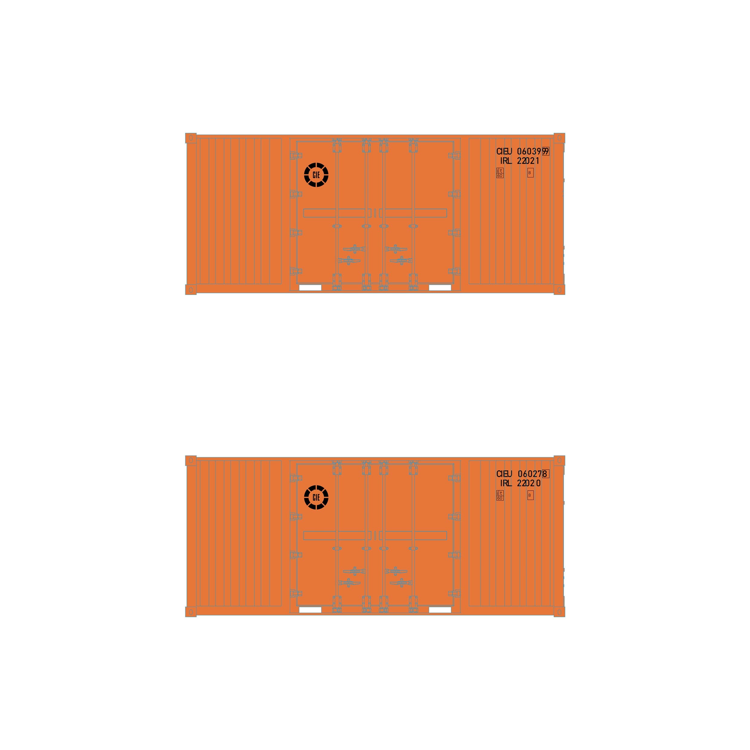 CIE 20' Container – Doppelpack C