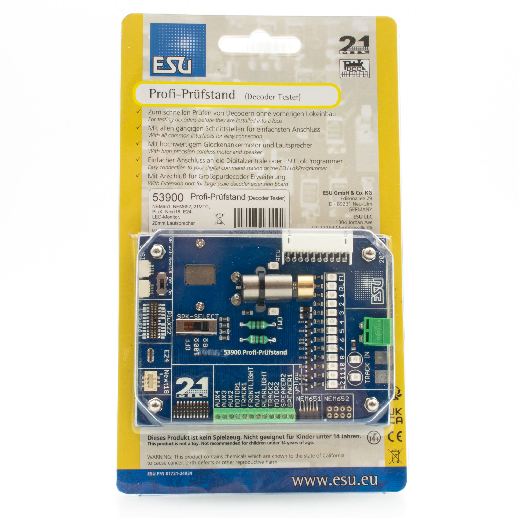 ESU 53900 Profi-Decoder-Tester