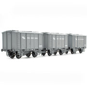 CIE Bulleid Bulk Grain Wagon – Grau (CIE Flying Snail-Ära) – Pack 1