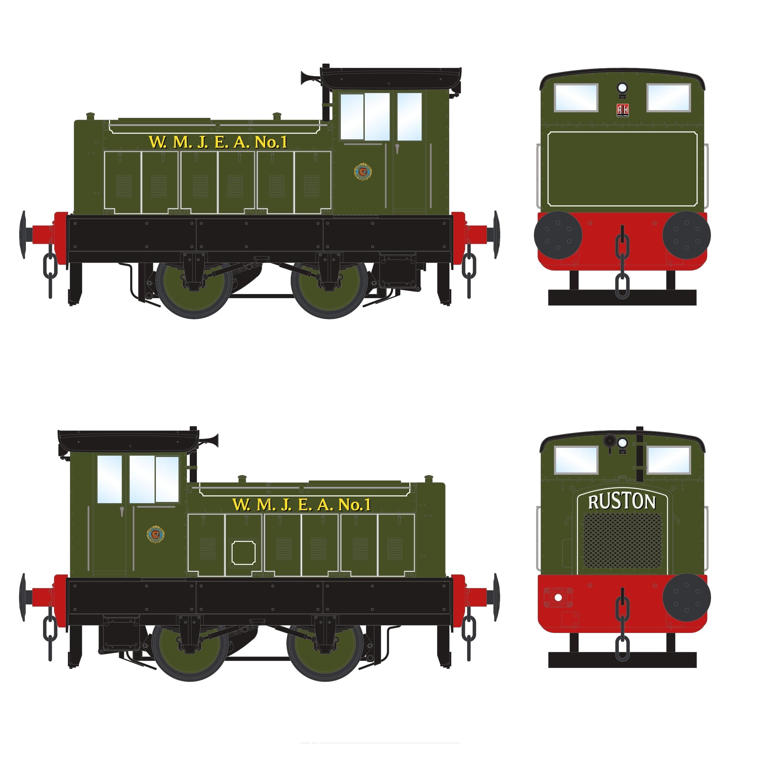 262997/1949 – West Midlands Joint Electricity Authority Nr. 1 – Ruston Works' Green – DCC Sound Fitted