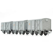 CIE Bulleid Palettenwagen – Grau (CIE Roundel-Ära) – Pack 2