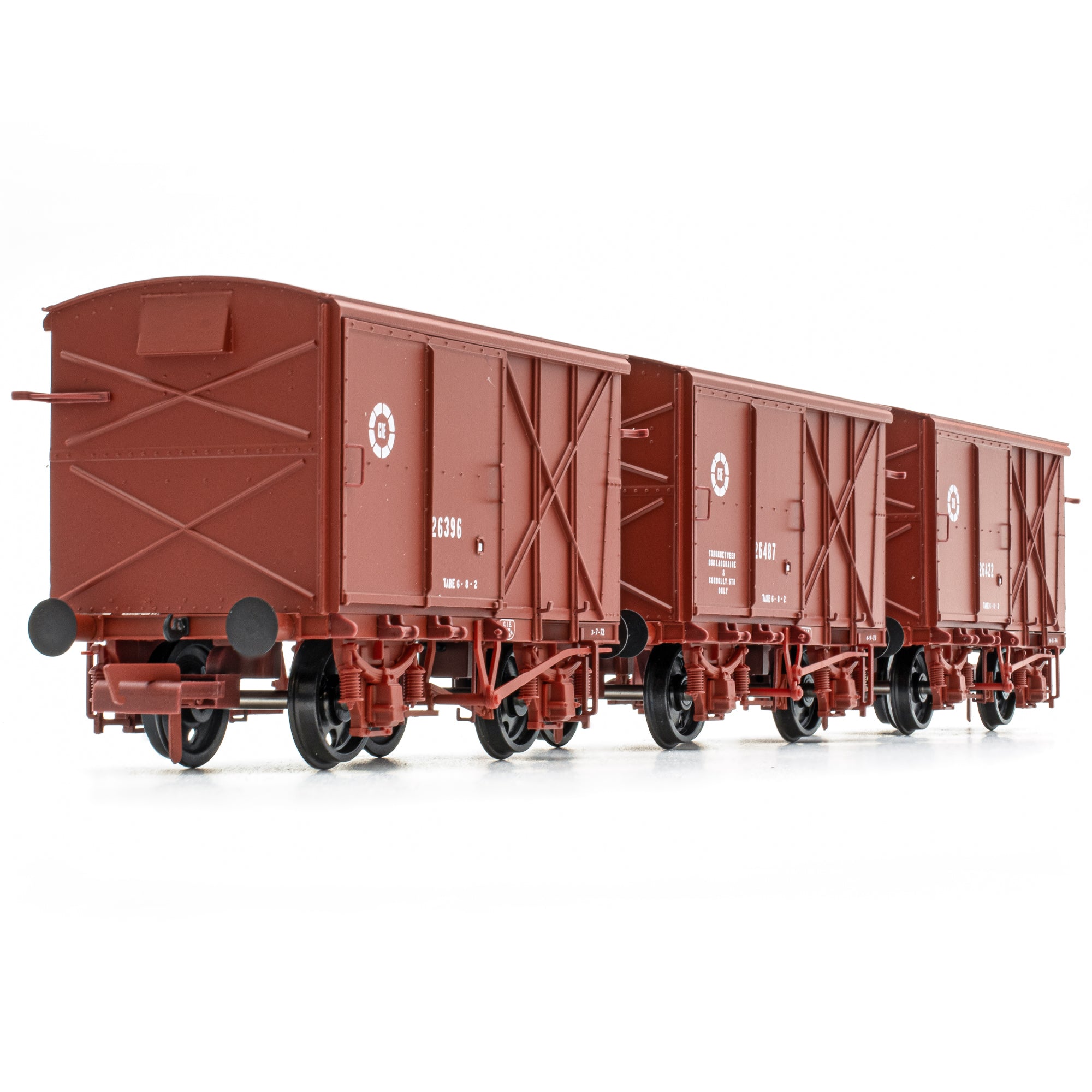 CIE Bulleid Palettenwagen – Braun (CIE Roundel-Ära) – Pack 2