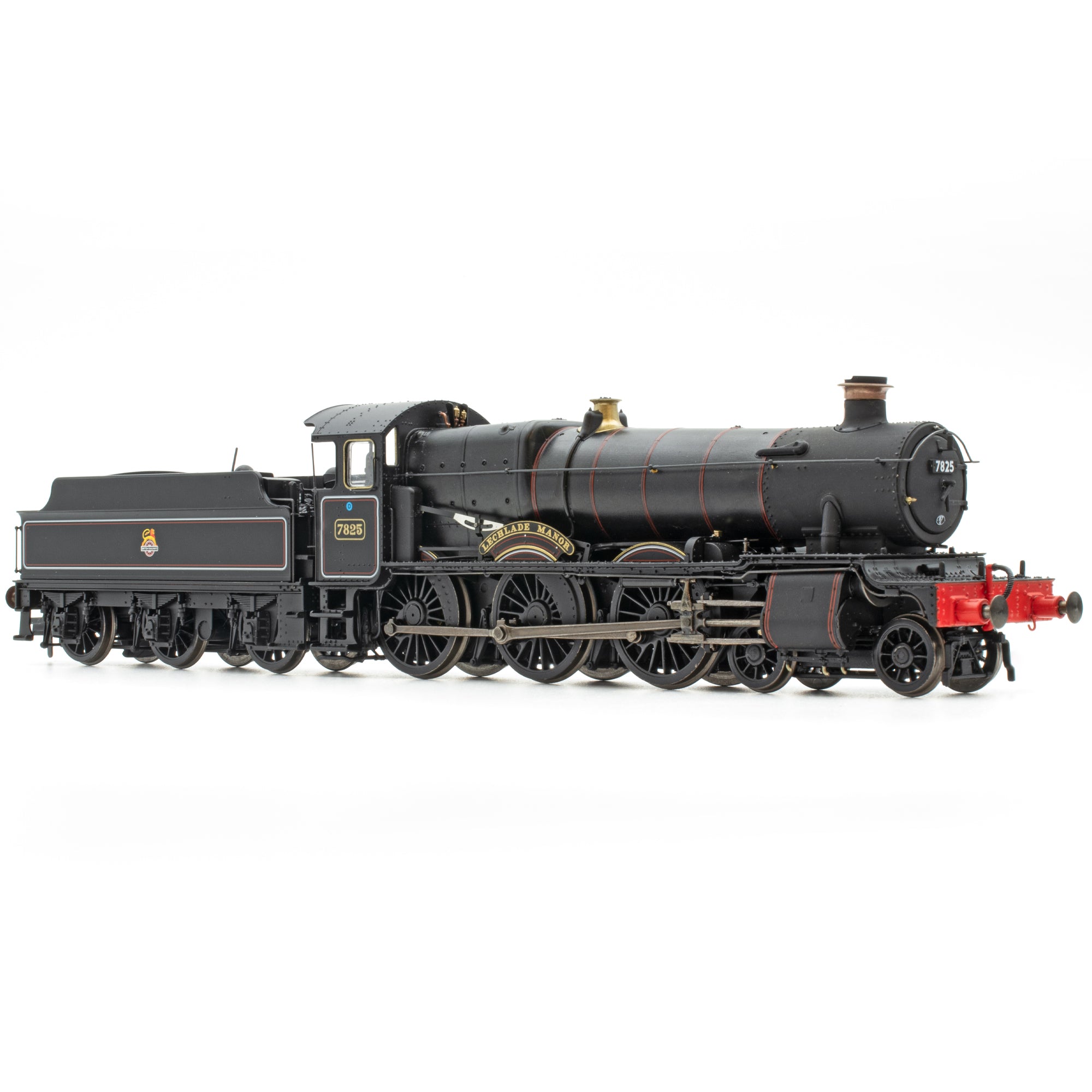 GWR Manor – 7825 Lechlade Manor BR schwarz gefüttert mit frühem Wappen – DCC Sound