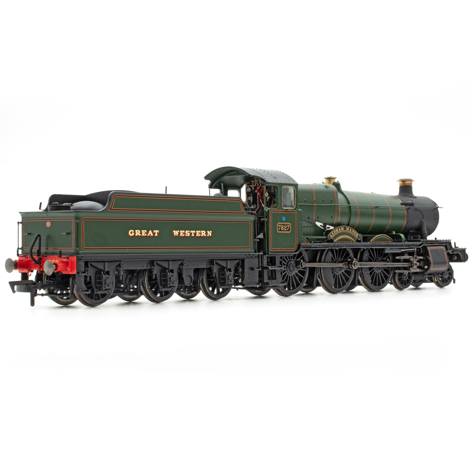 GWR Manor – 7827 Lydham Manor GWR grün ausgekleidet, wie erhalten – DCC Sound