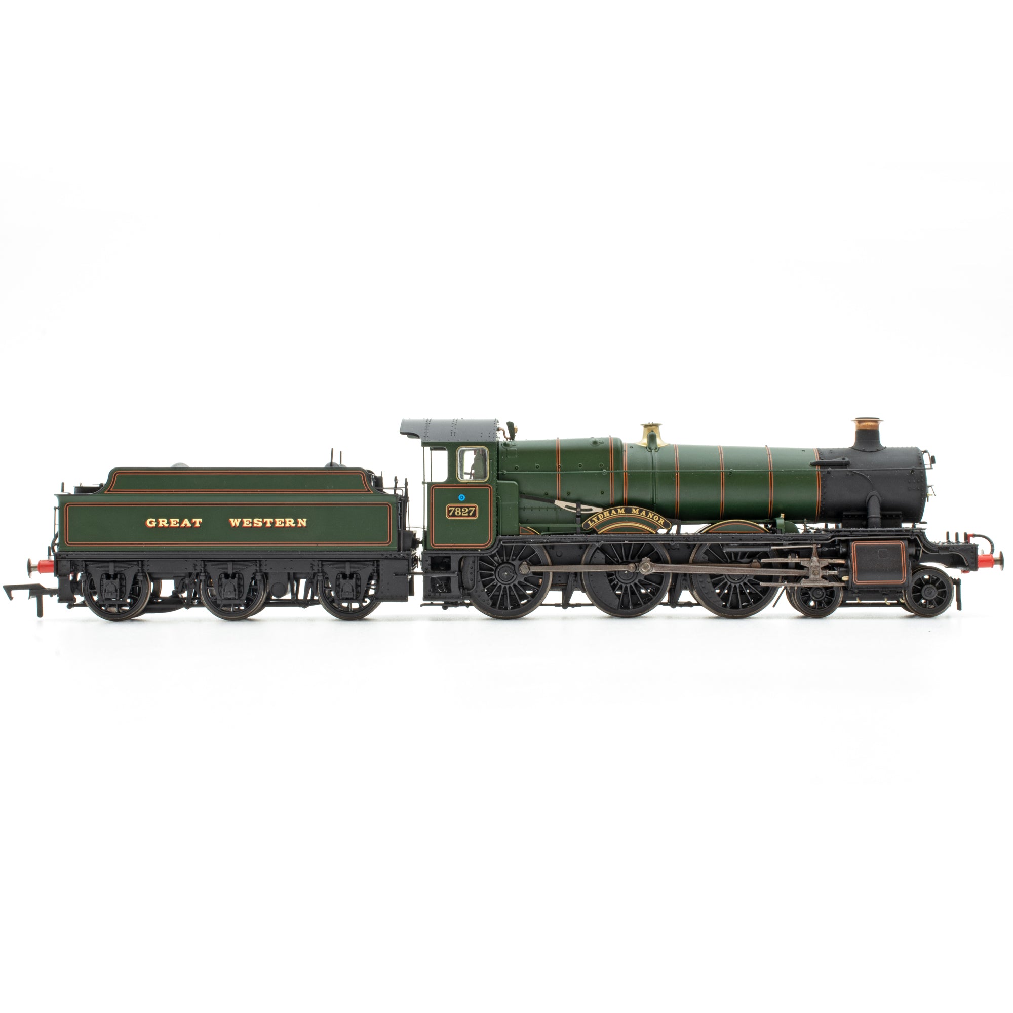 GWR Manor – 7827 Lydham Manor GWR grün ausgekleidet, wie erhalten – DCC Sound