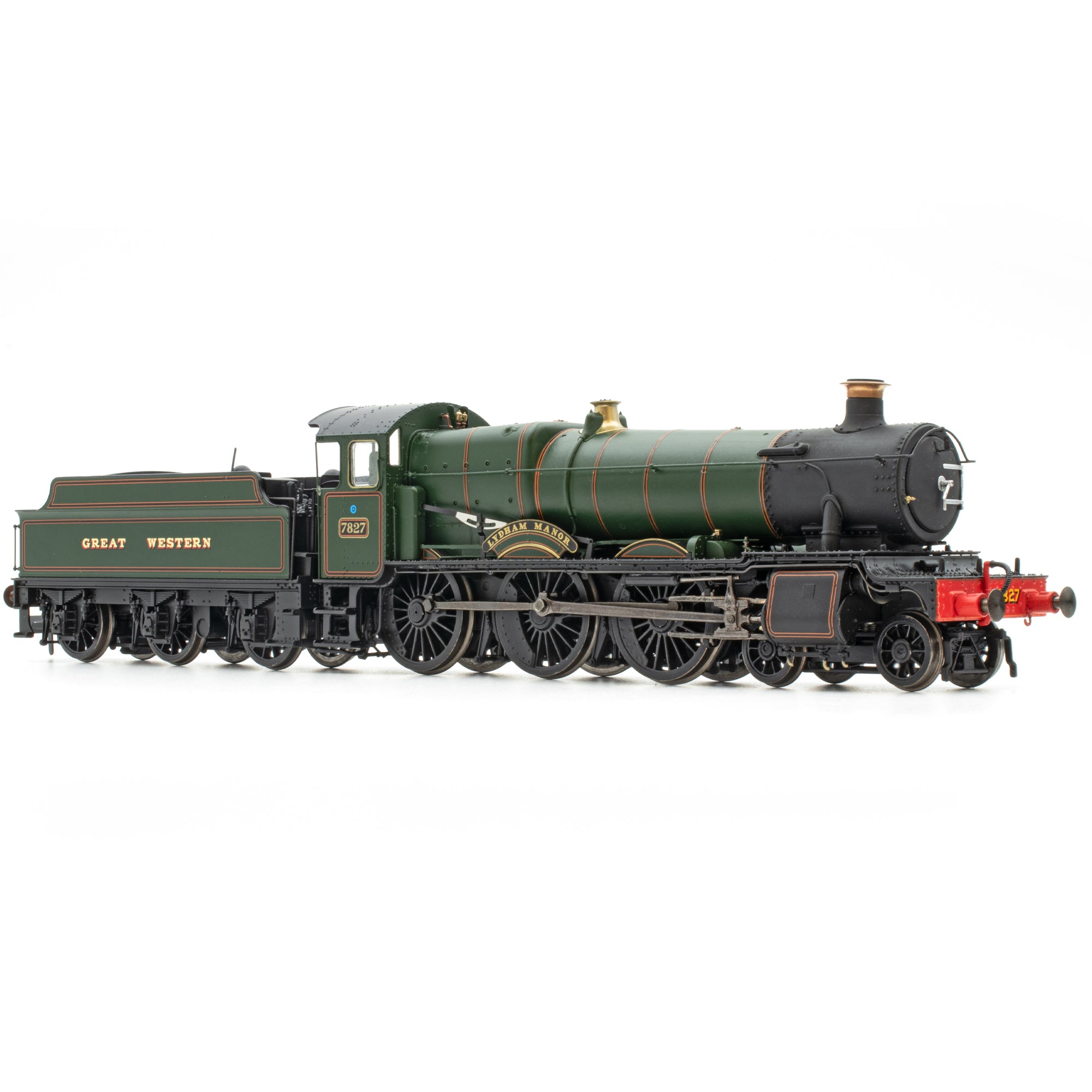 GWR Manor – 7827 Lydham Manor GWR grün ausgekleidet, wie erhalten – DCC Sound