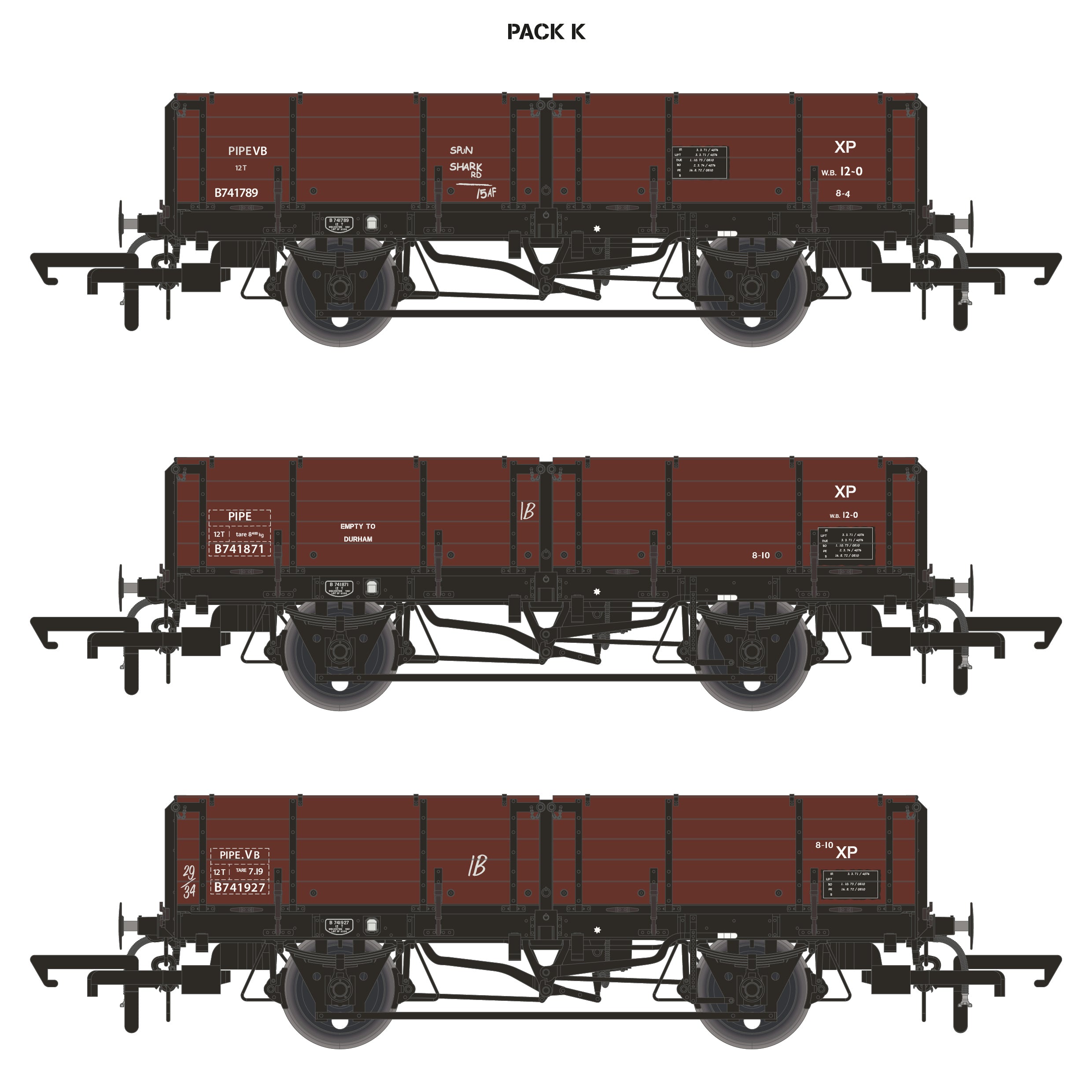 SOV - Rohr VB Bauxit - Dreierpack K