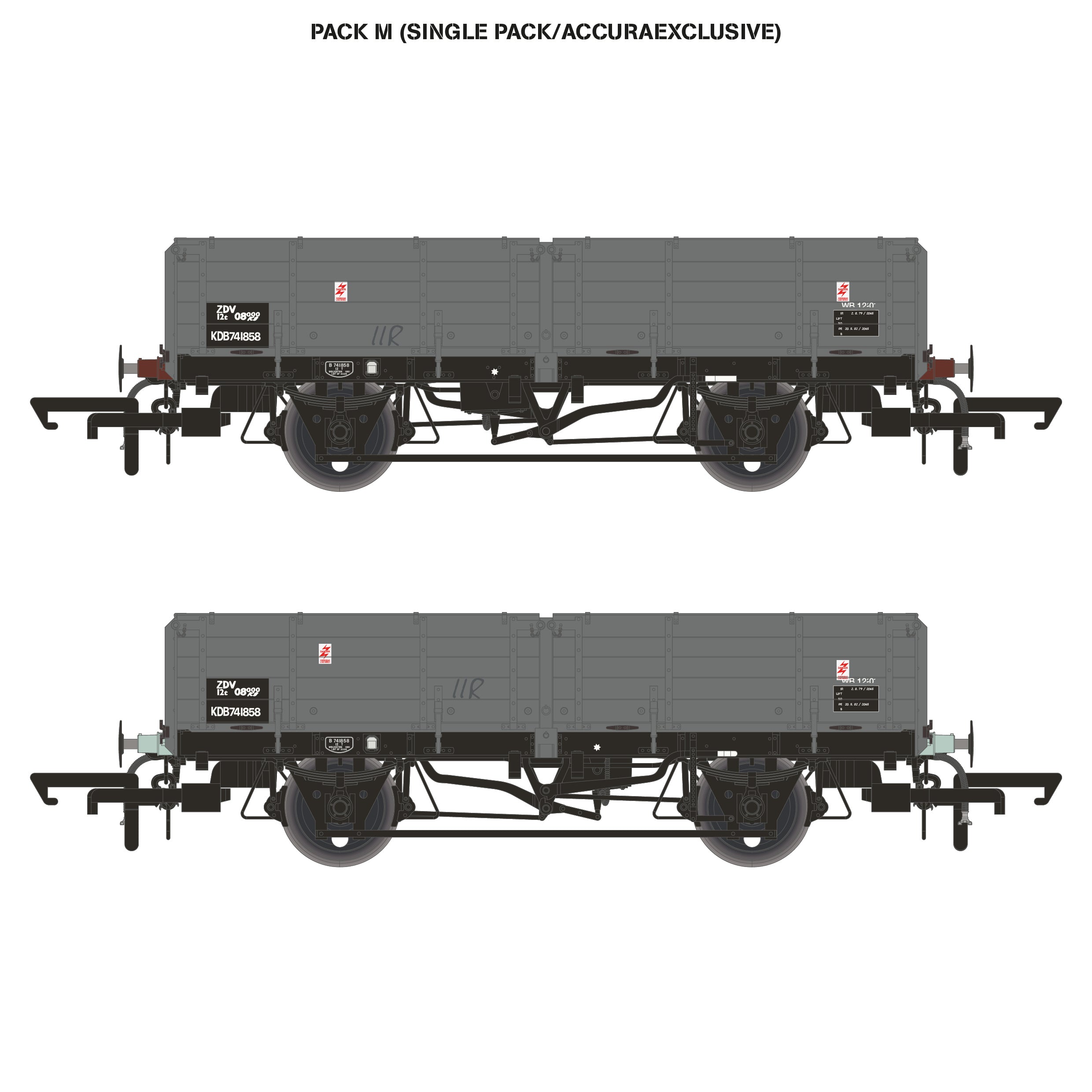 ZDV - Ingenieure Dunkelgrau - Einzelpack M