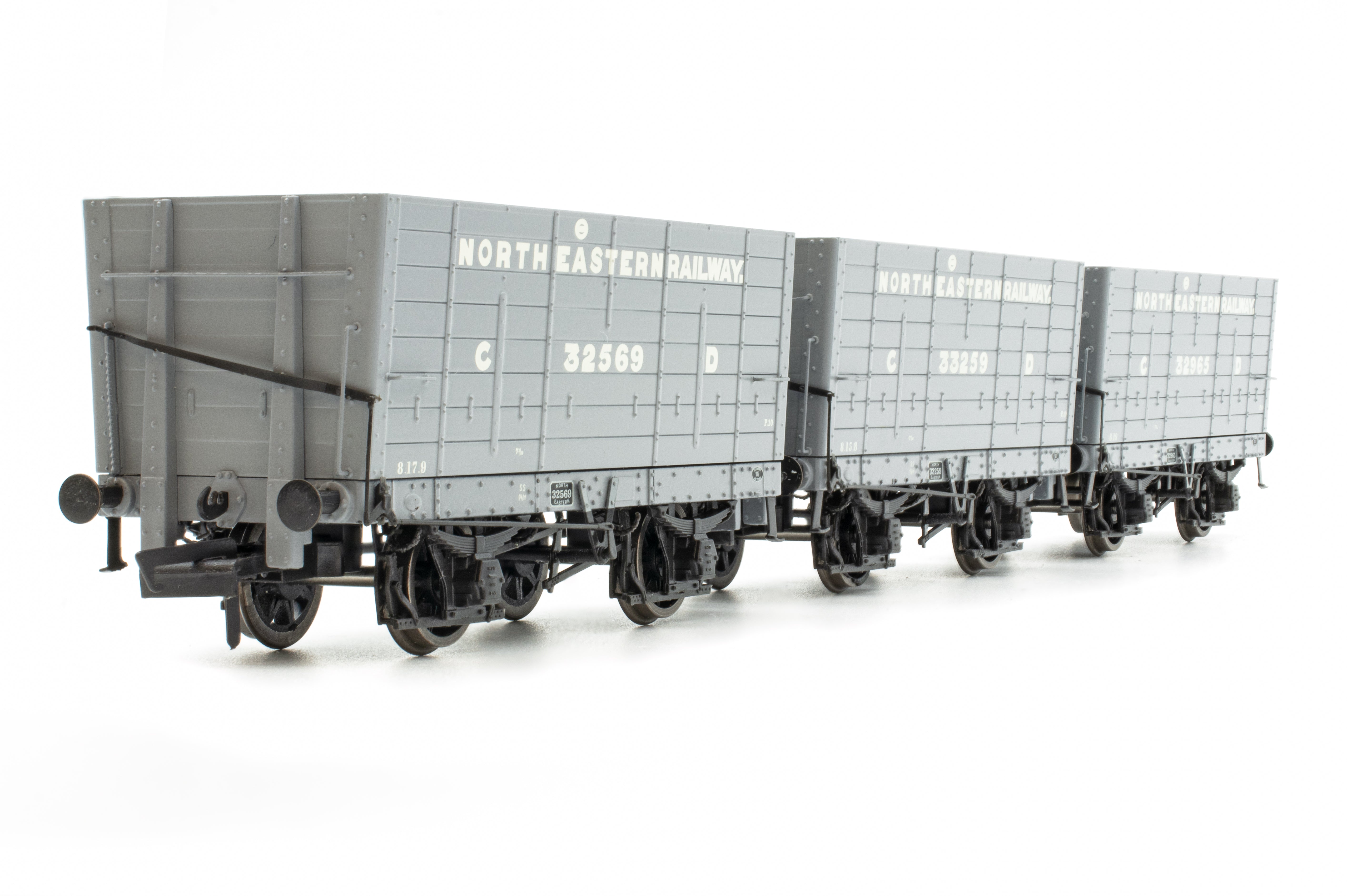 P7 Hopper – LNER Grau – Dreierpack