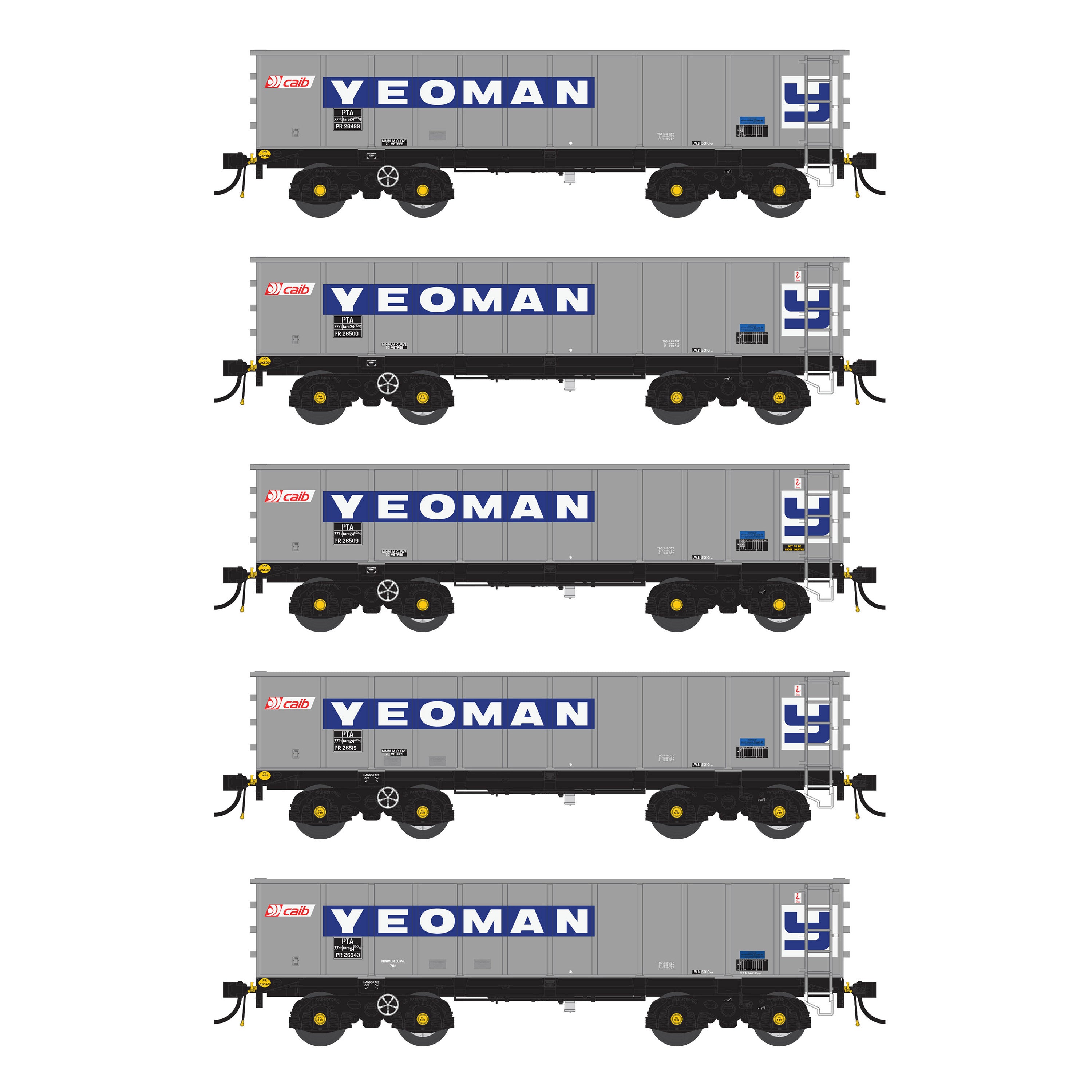 PTA – Foster Yeoman Silber (CAIB) – Packung 2 (Inners)