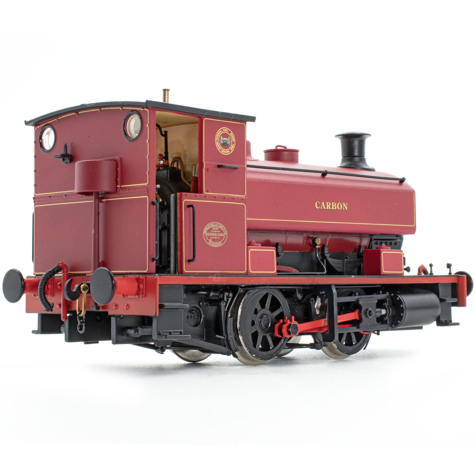Andrew Barclay 0-4-0ST 14" 'Carbon' in NCB liniert kastanienbraun