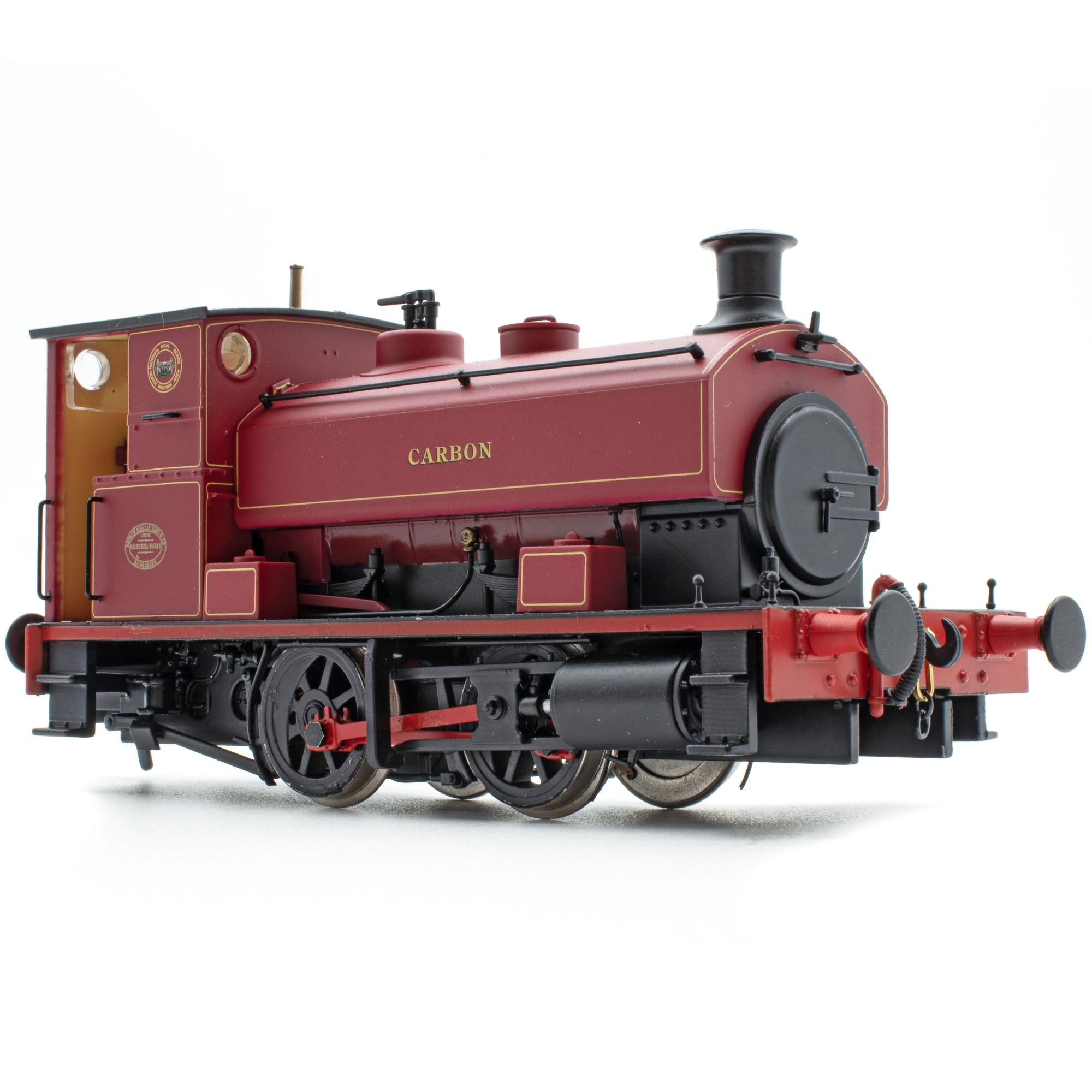 Andrew Barclay 0-4-0ST 14" 'Carbon' in NCB liniert kastanienbraun