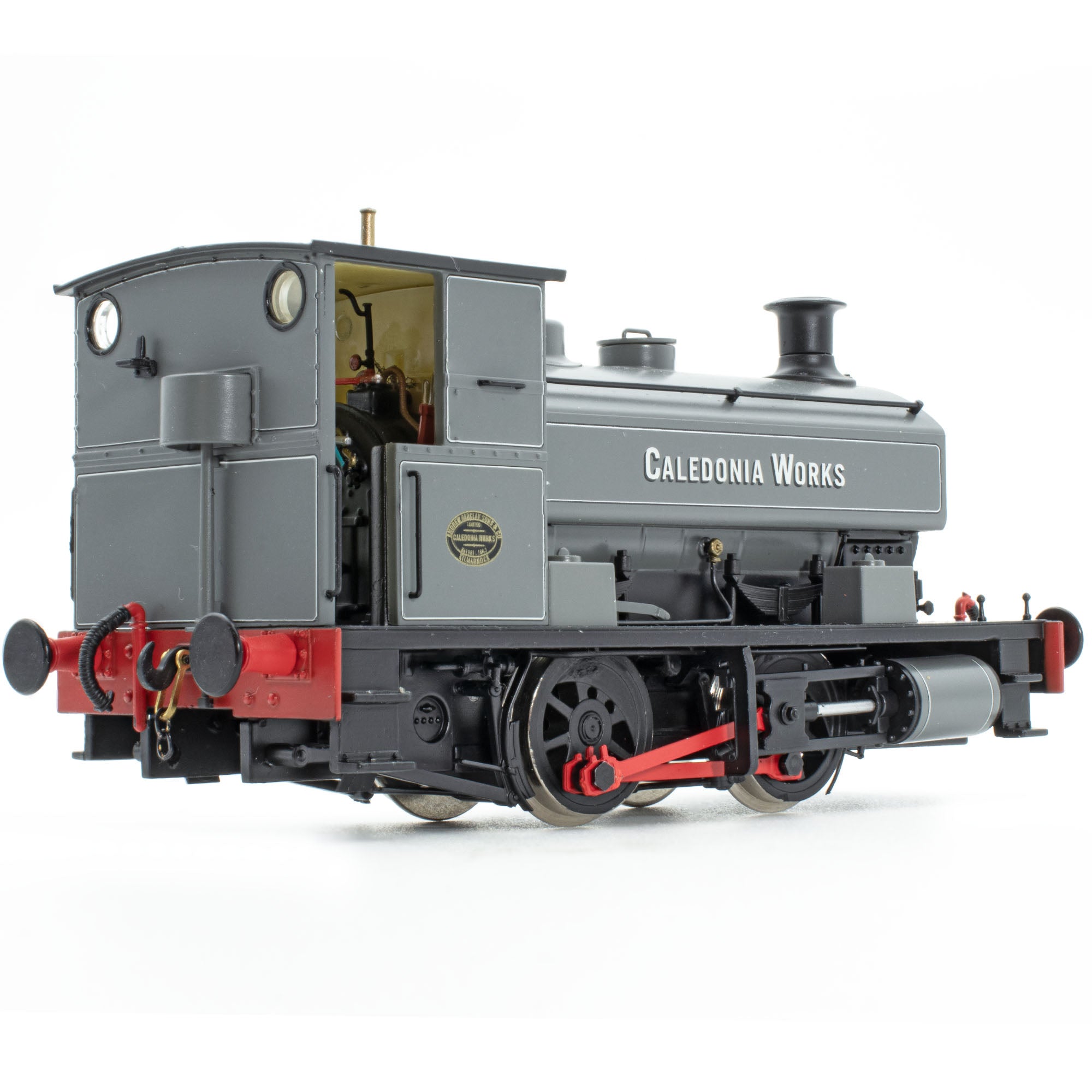 Andrew Barclay 0-4-0ST 14" in Caledonia Works, grau liniert - unnummeriert