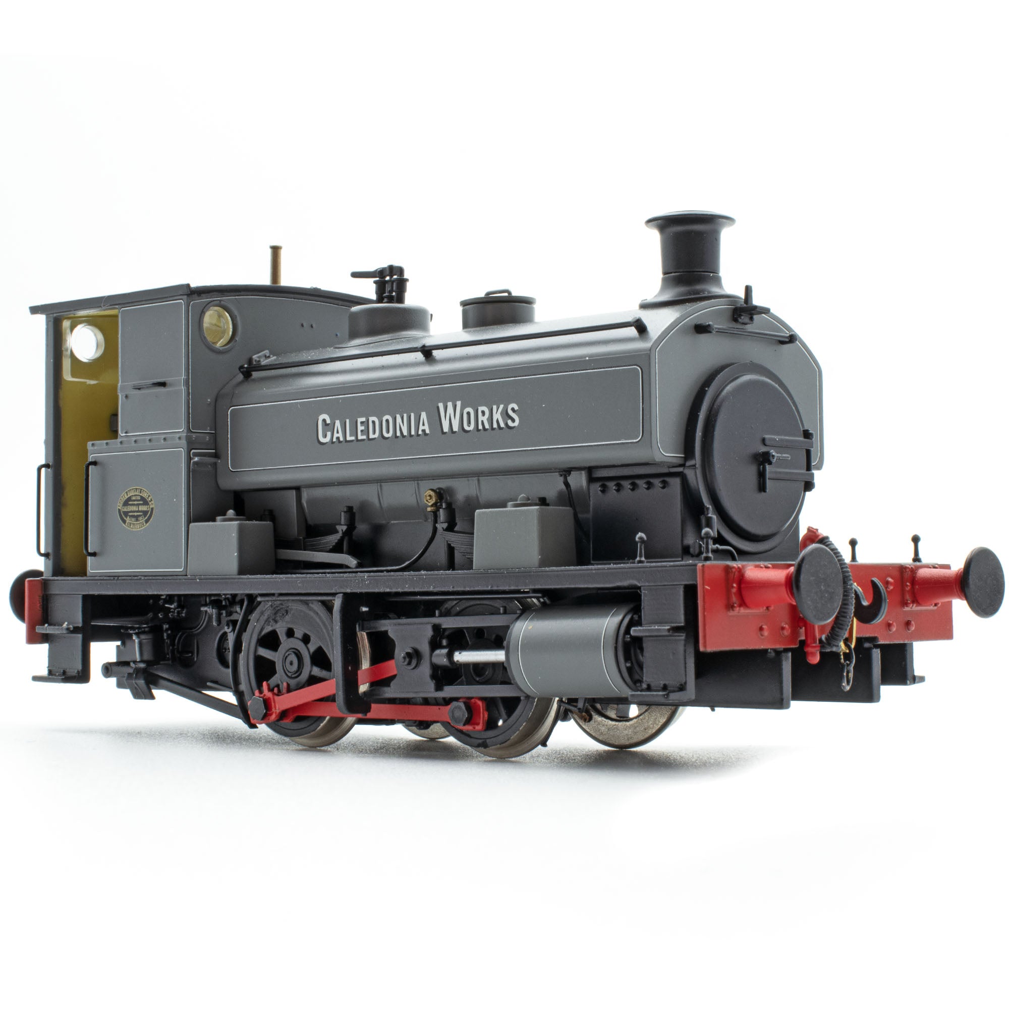 Andrew Barclay 0-4-0ST 14" in Caledonia Works, grau liniert - unnummeriert