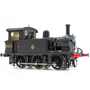 SECR P-Klasse 0-6-0T 31555 in BR-Schwarz mit frühem Emblem