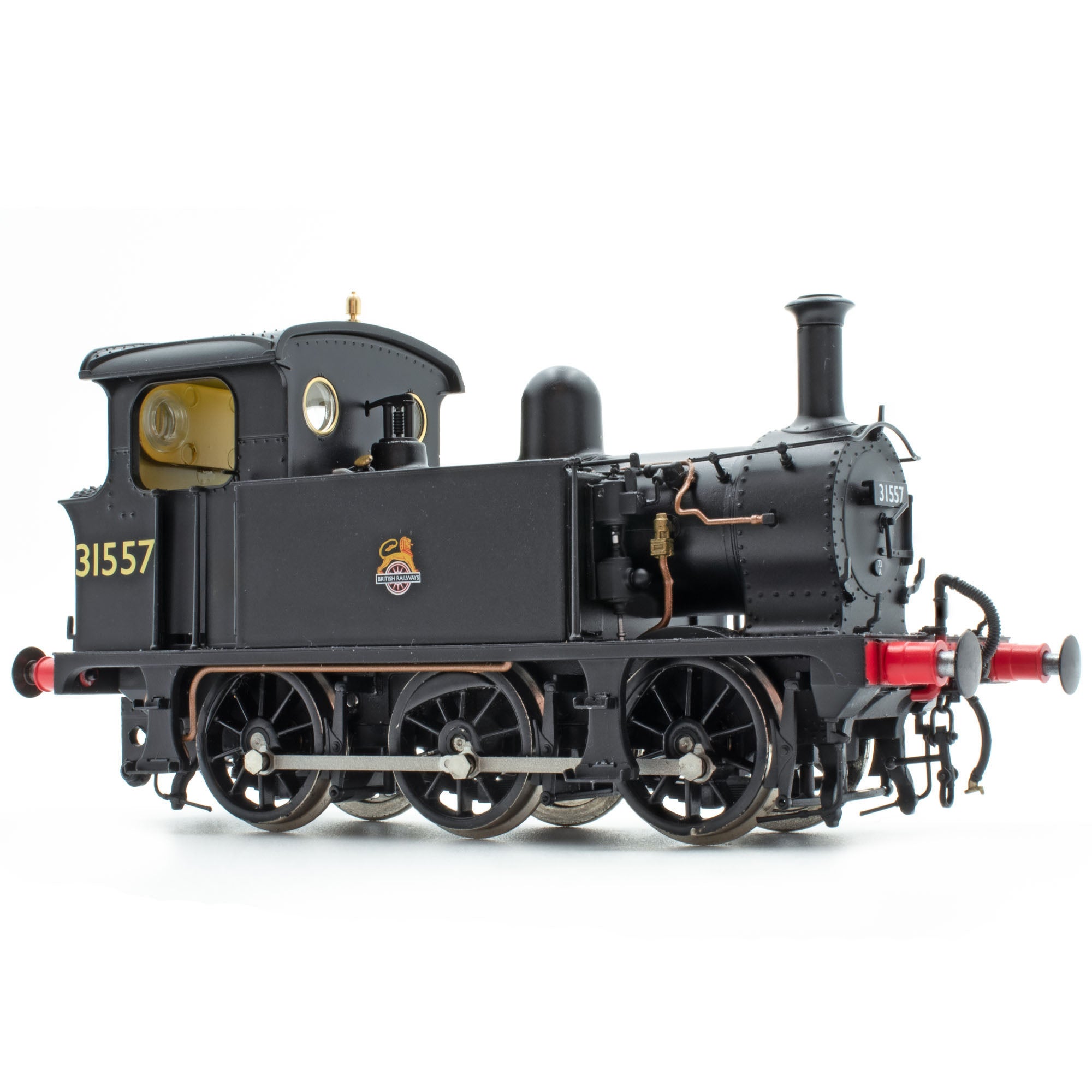 SECR P-Klasse 0-6-0T 31557 in BR-Schwarz mit frühem Emblem