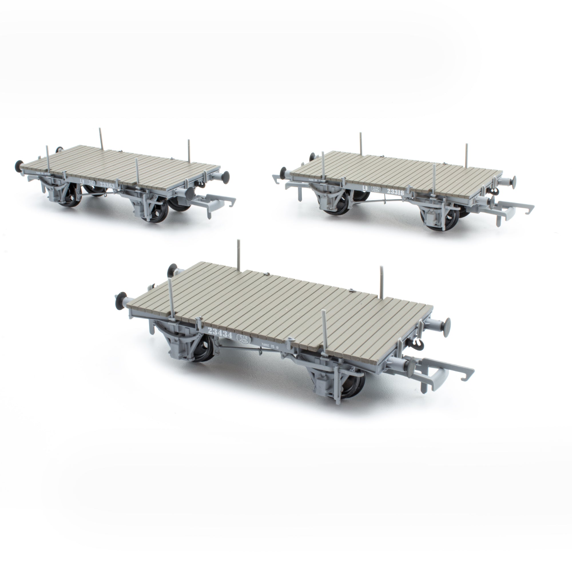 CIE LB Flachwagen – Fliegende Schnecke/Roundel – Pack 1