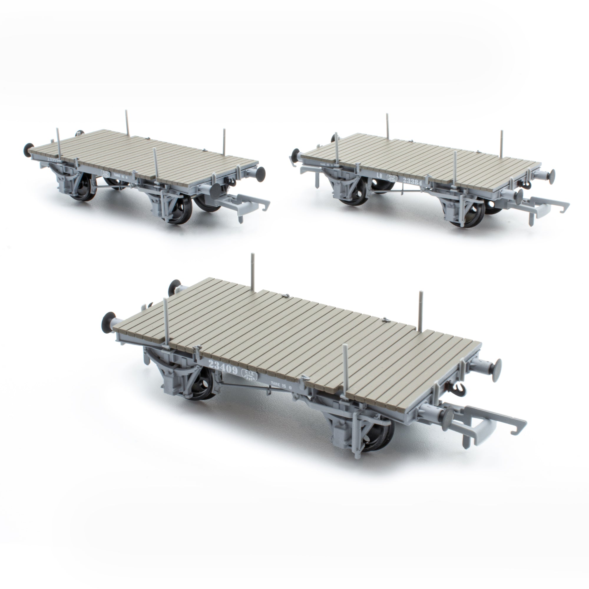 CIE LB Flachwagen – Fliegende Schnecke/Roundel – Pack 2