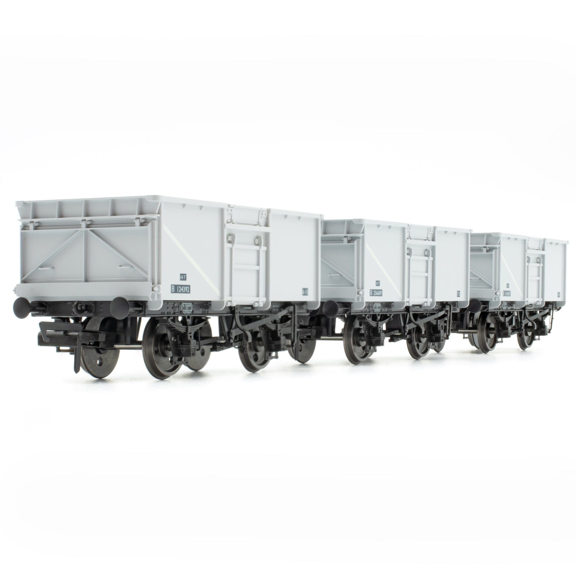 BR 16T Mineral – 1/108 – BR Freight Grey (Originaltext auf schwarzen Tafeln) – Pack B