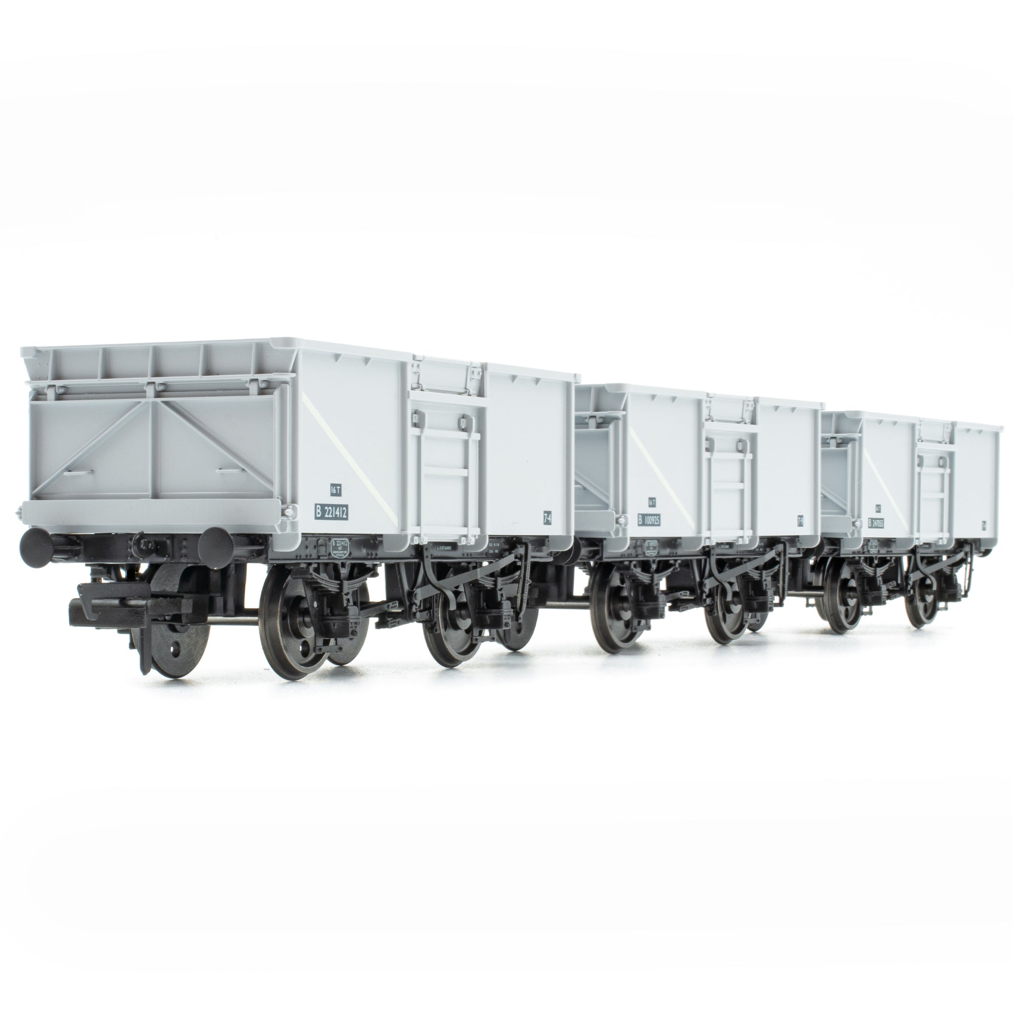 BR 16T Mineral – 1/108 – BR Freight Grey (Originaltext auf schwarzen Tafeln) – Pack C