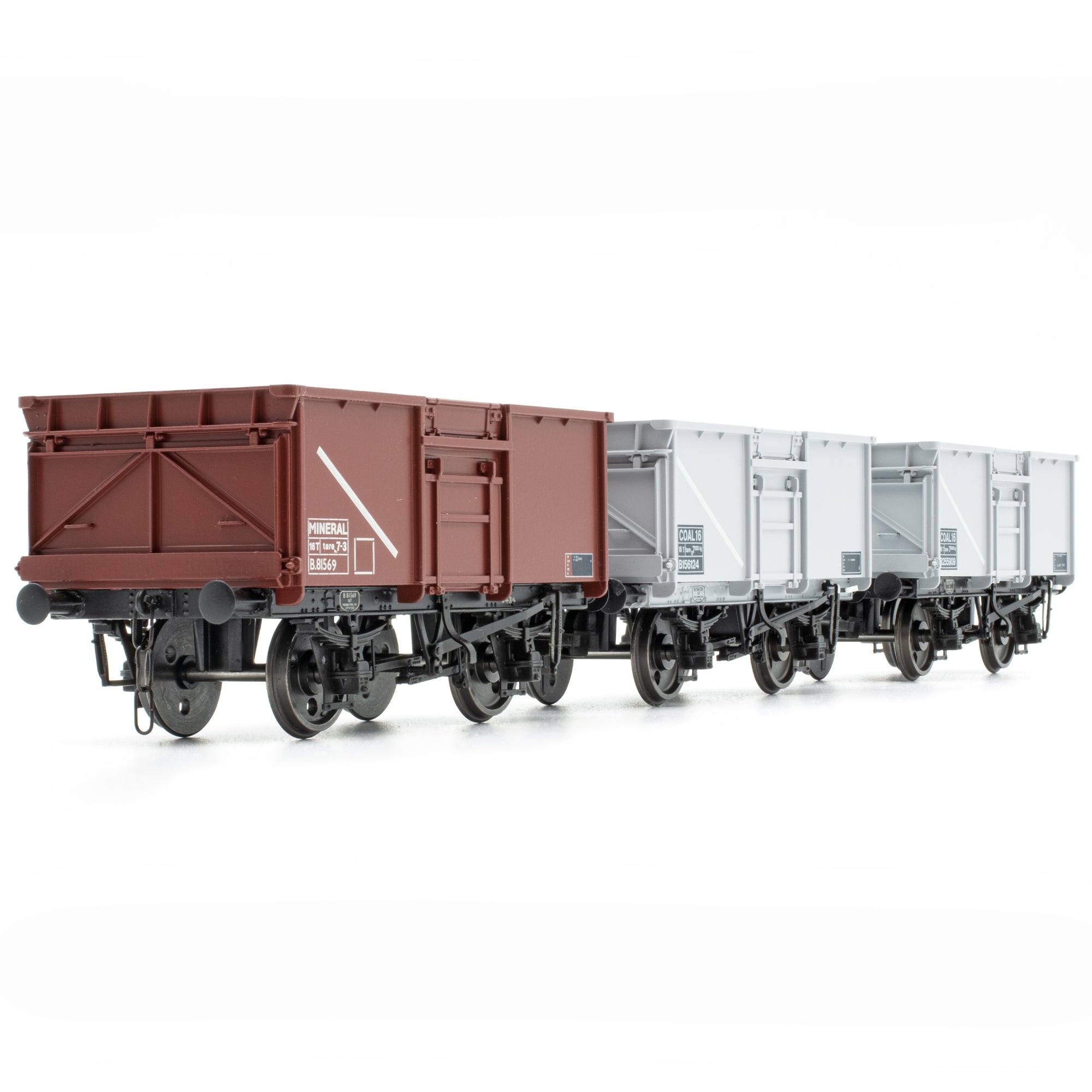 BR 16T Mineral – 1/108 – BR Freight Grey (Pre-TOPS COAL 16) – Pack D