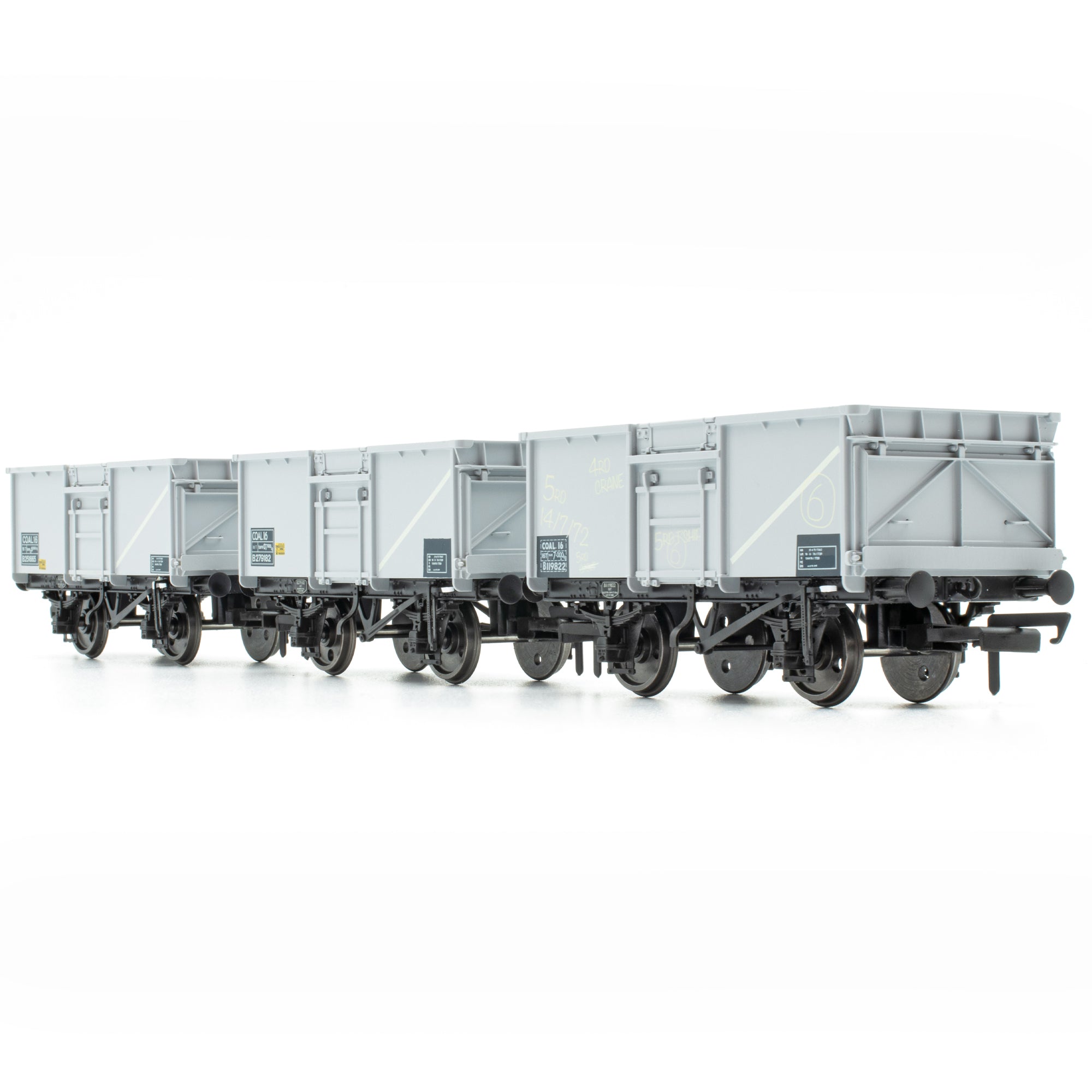 BR 16T Mineral – 1/108 – BR Freight Grey (Pre-TOPS COAL 16) – Pack E