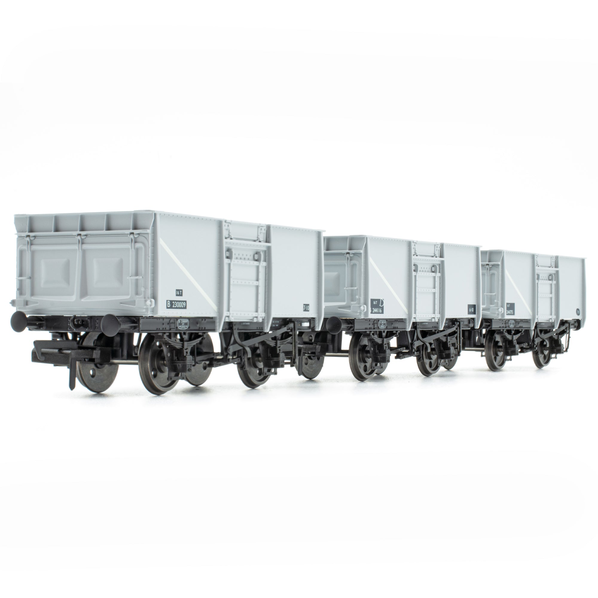 BR 16T Mineral – 1/109 – BR Freight Grey (Originaltext auf schwarzen Tafeln) – Pack J