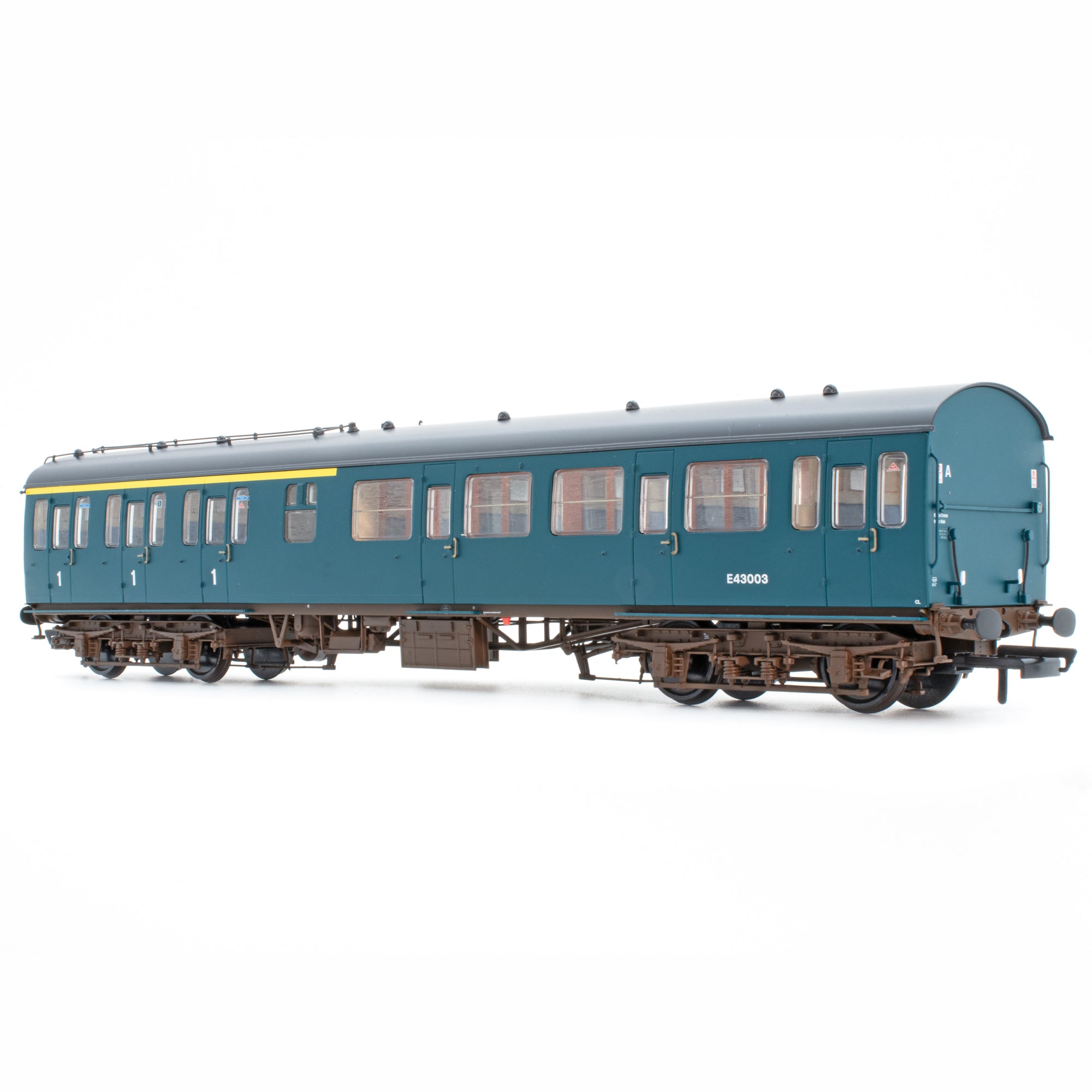 BR Mk1 57' Reisebus ohne Gangway – CL – BR Rail Blue: E43003