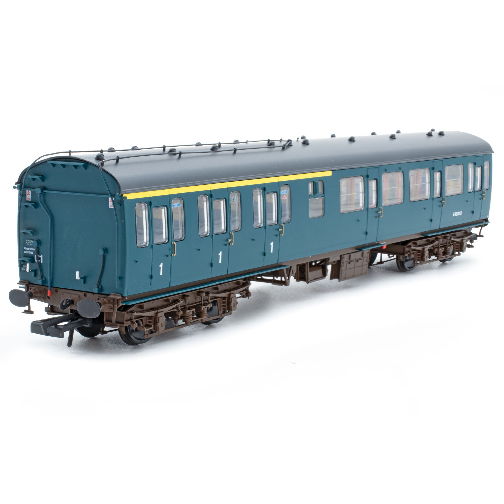 BR Mk1 57' Reisebus ohne Gangway – CL – BR Rail Blue: E43003
