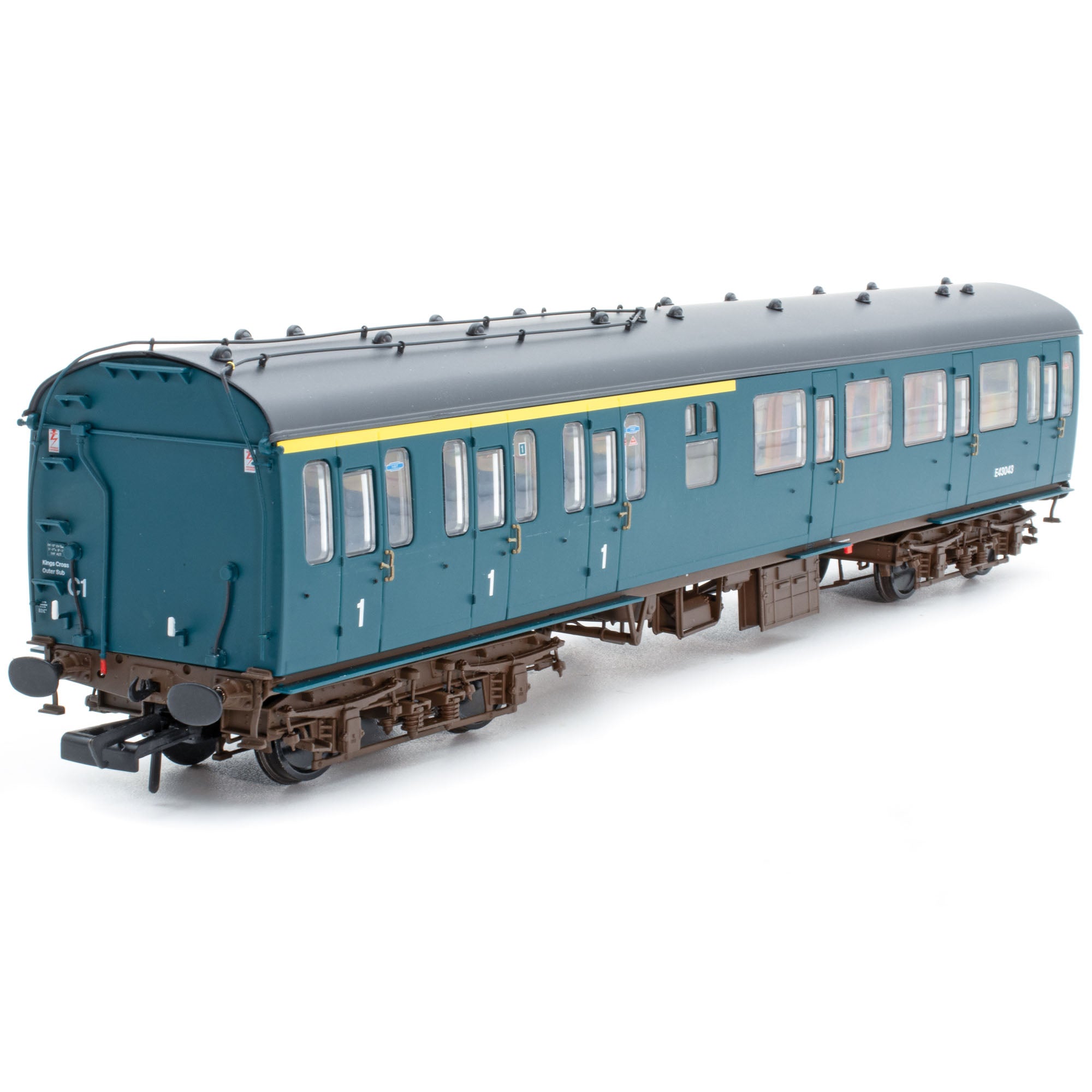 BR Mk1 57' Reisebus ohne Gangway – CL – BR Rail Blue: E43043