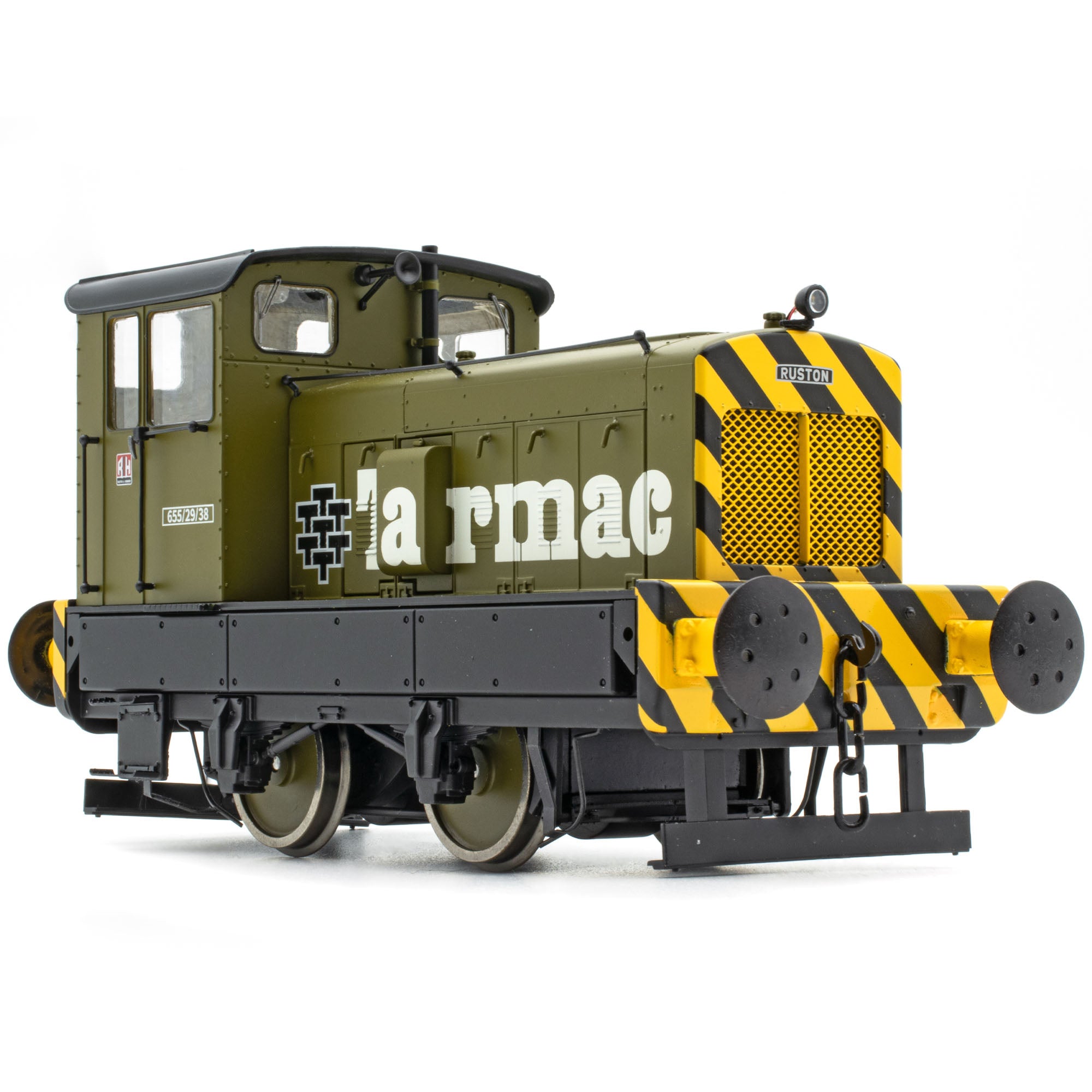 518494/1967 – Asphalt Roadstone Nr. 655/29/38 – Asphalt Yellow Olive – DCC Sound Fitted