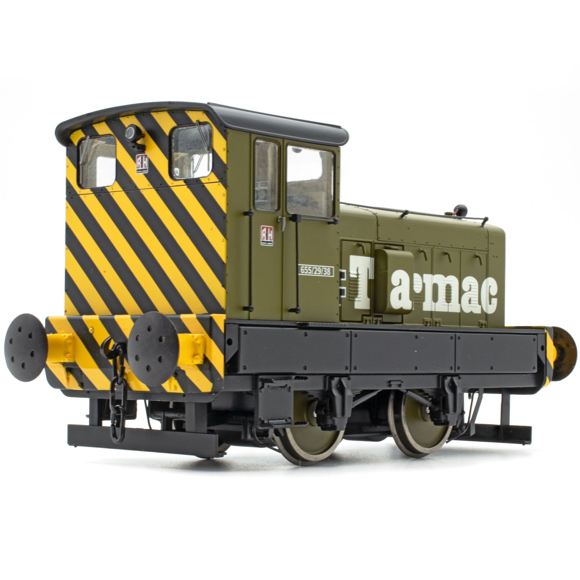 518494/1967 – Asphalt Roadstone Nr. 655/29/38 – Asphalt Yellow Olive – DCC Sound Fitted