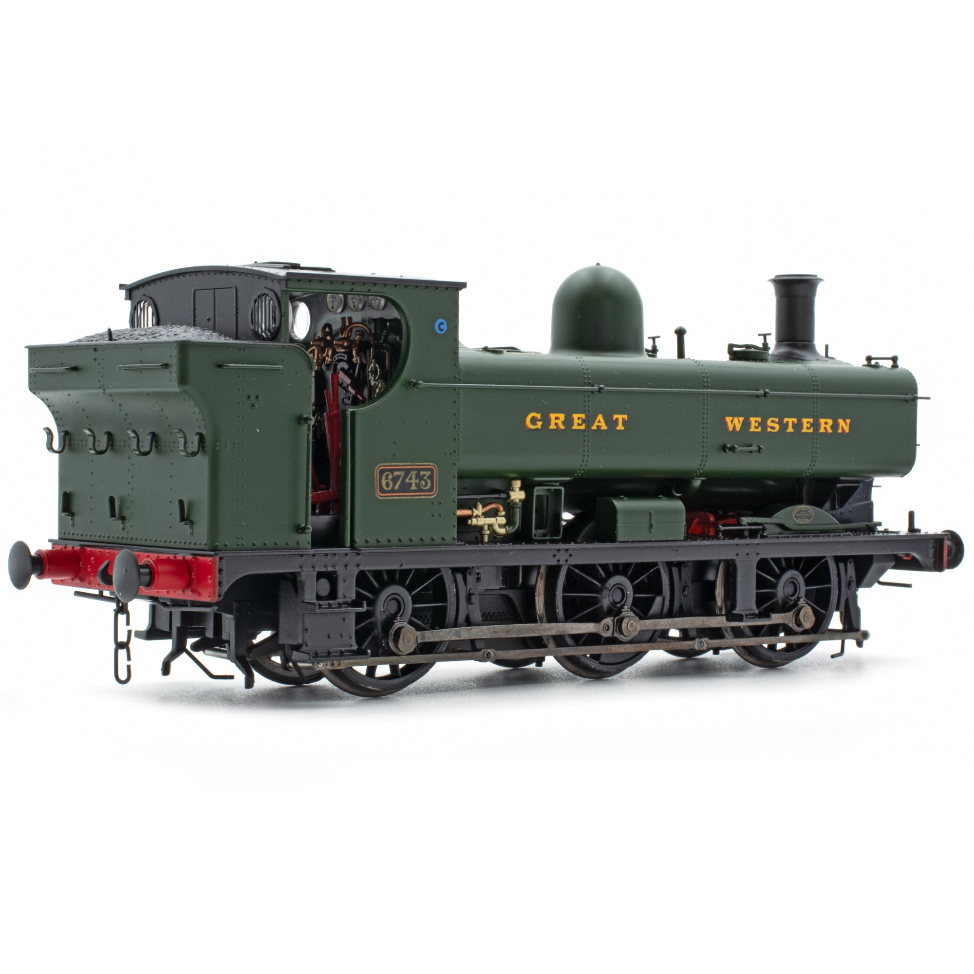 6700-Klasse – 6743 – Great Western Green – DCC-Sound ausgestattet