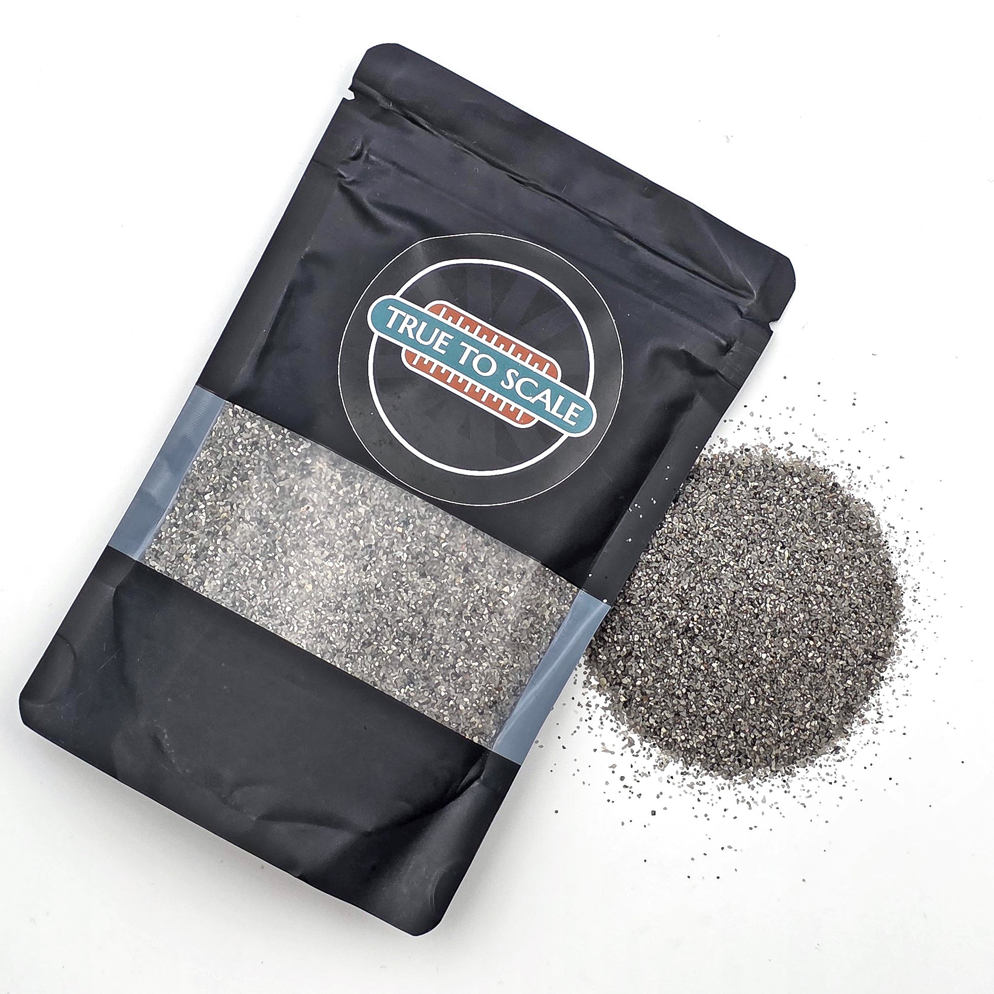 Maßstabsgetreuer 200 g Standard-Grauschotter