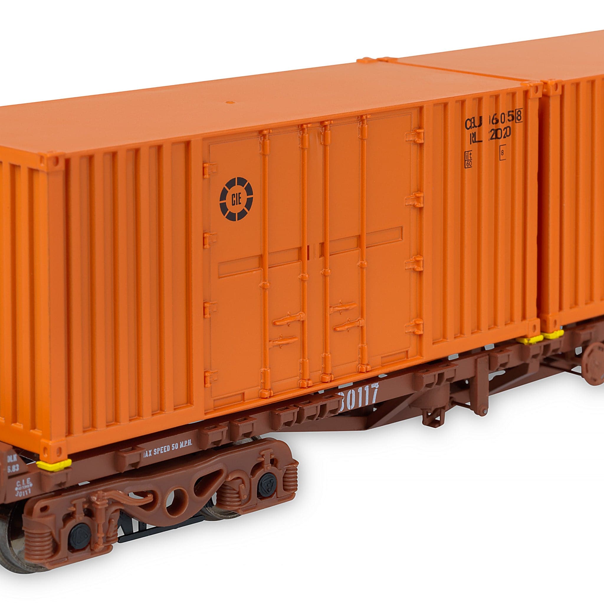 CIÉ/IR 42' Flat - Double - CIE/Harp Container