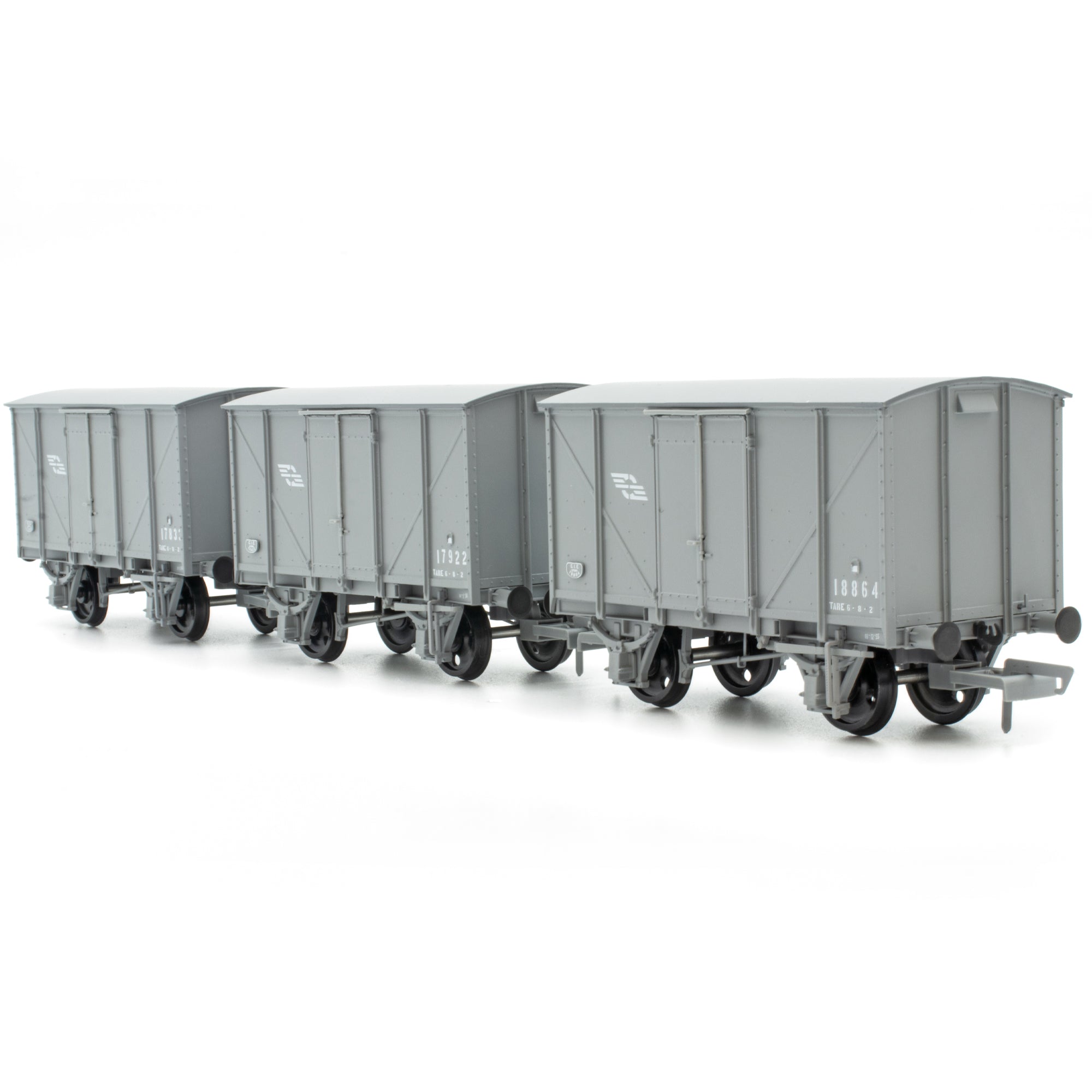 CIE Bulleid H Van – Grau (CIE Flying Snail-Ära) – ohne Ausstattung – Pack 2