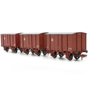 CIE Bulleid H Van – Braun (CIE-Roundel-Ära) – ohne Ausstattung – Pack 1