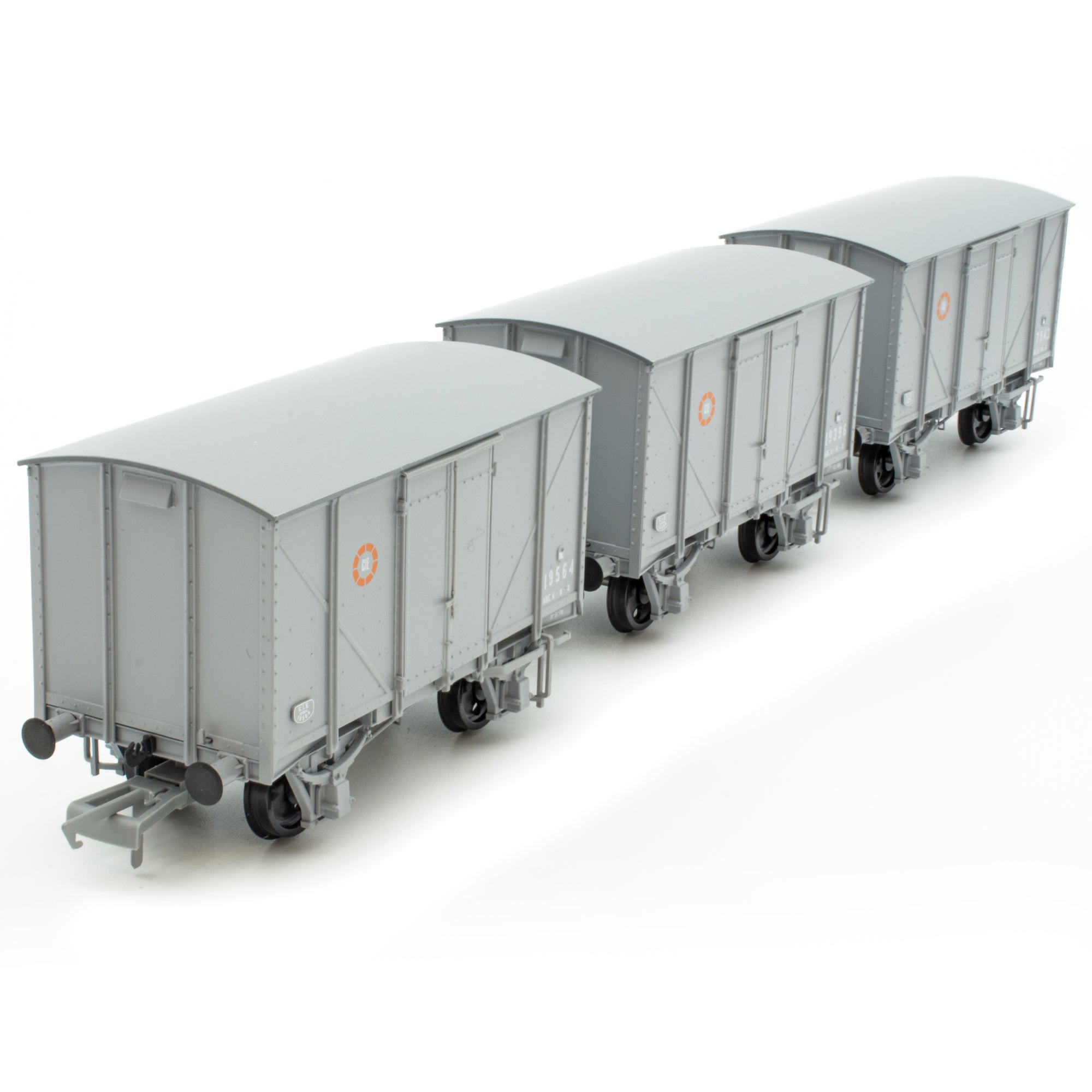 CIE Bulleid H Van – Grau (CIE-Roundel-Ära) – ohne Ausstattung – Pack 2