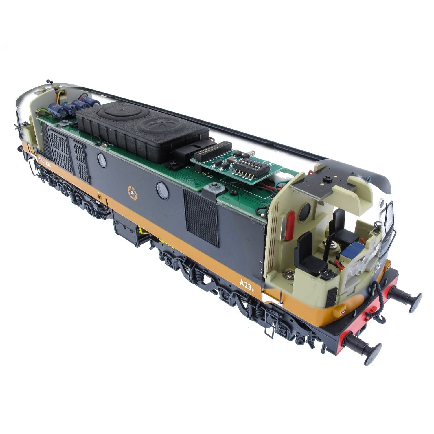 A23R – Lokomotive der Baureihe A – Schwarz & Bräunen