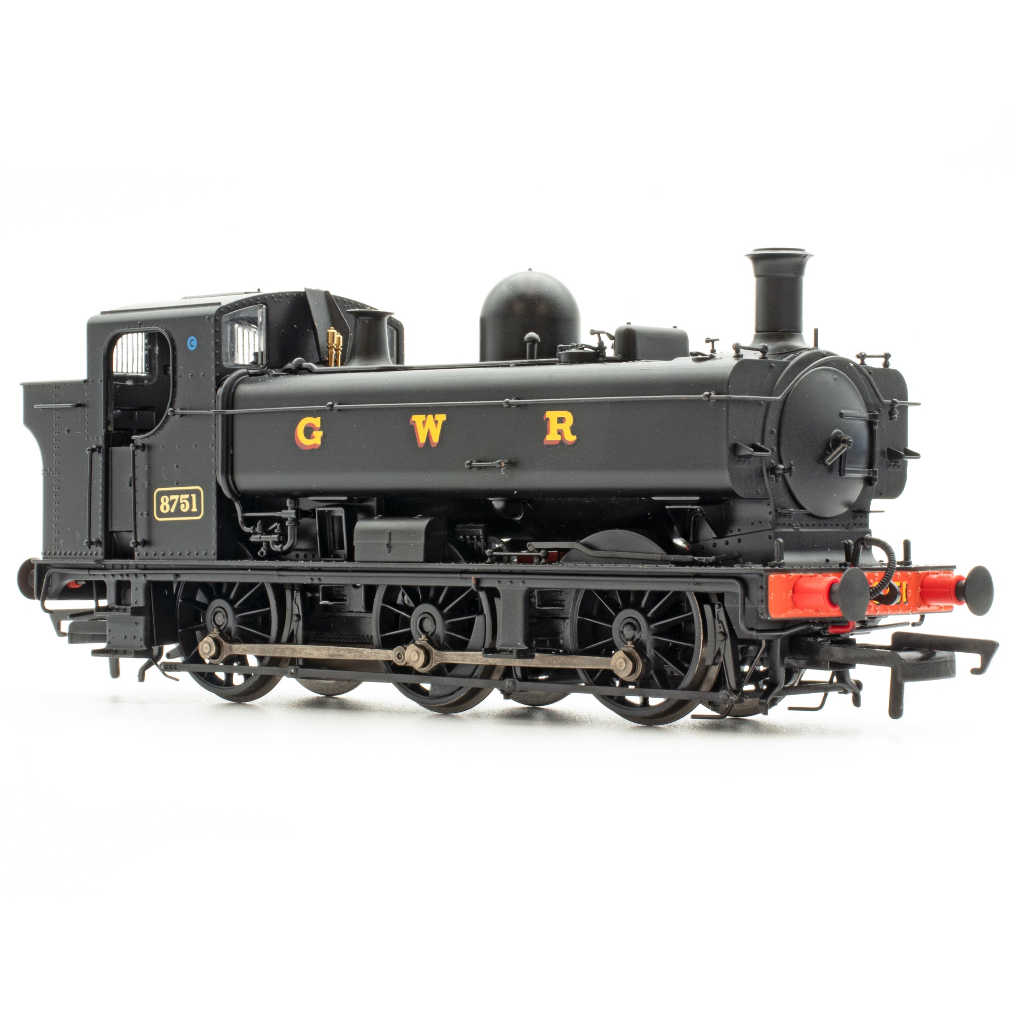 8750 Klasse - 8751 - GWR Schwarz - Mit DCC-Sound ausgestattet