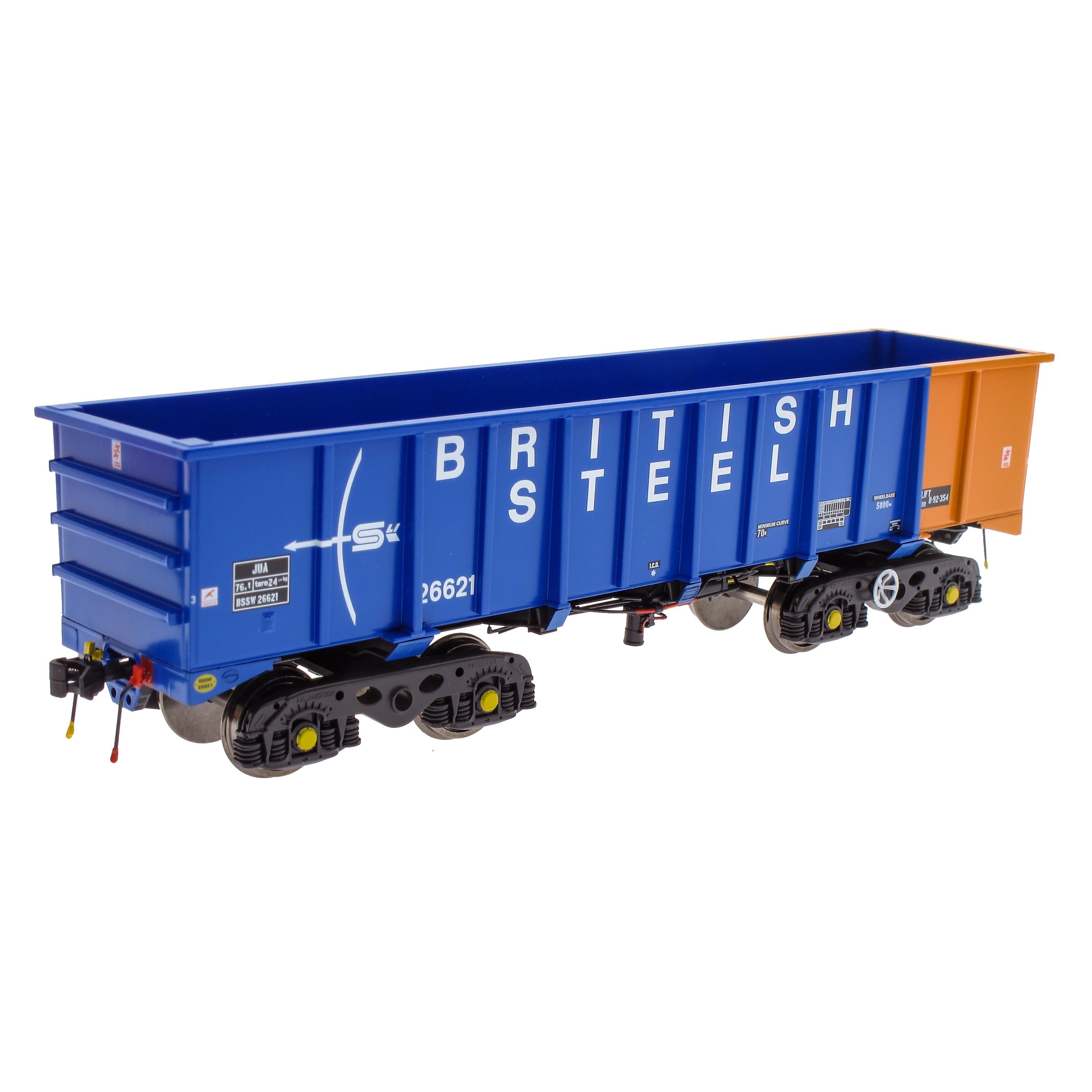 PTA/JUA Bogie Tippler Pack – British Steel Blue (innen)