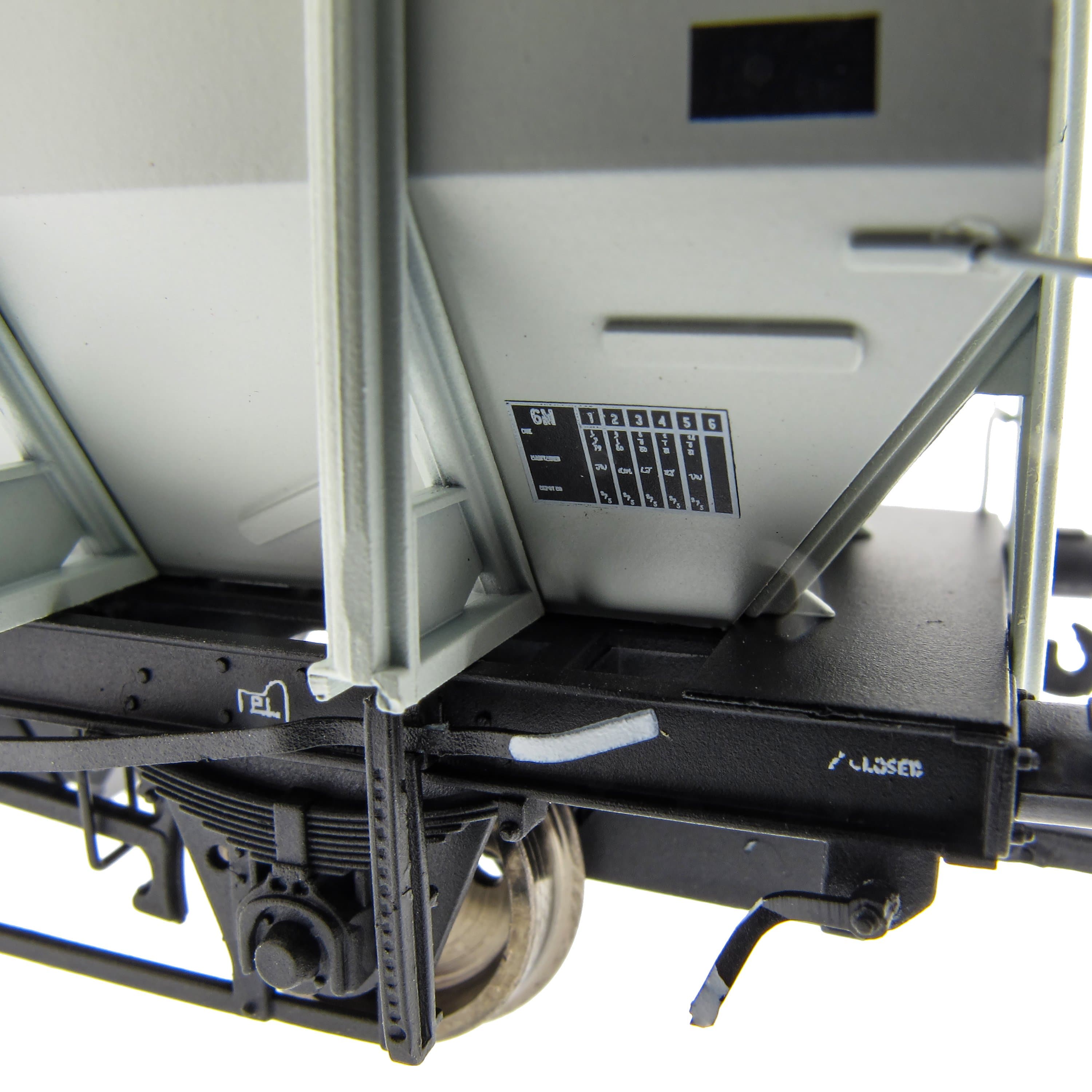 BR 24.5T HOP24/HUO Kohlenbehälter – Graue TOPS – Pack I