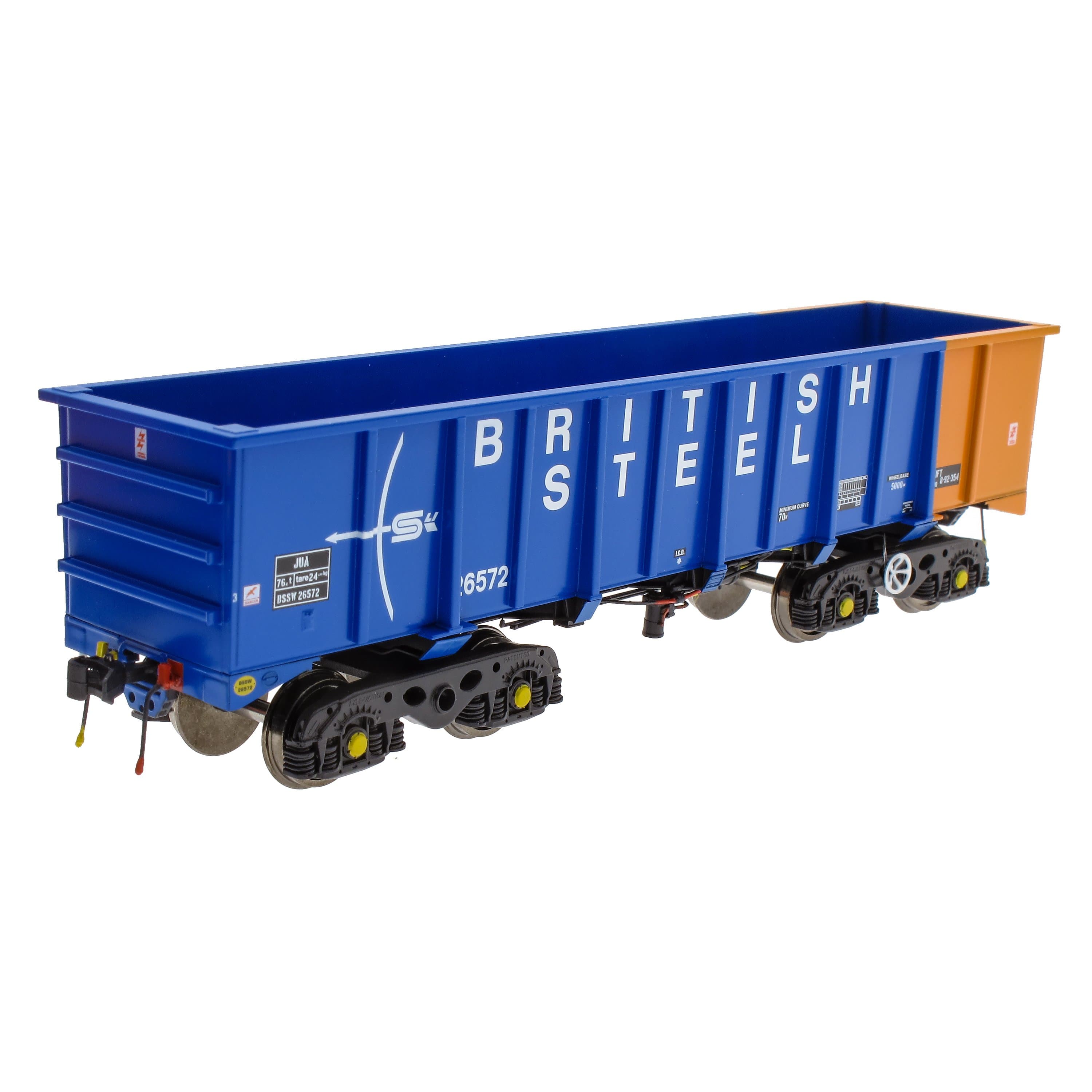 PTA/JUA Bogie Tippler Pack – British Steel Blue (innen)