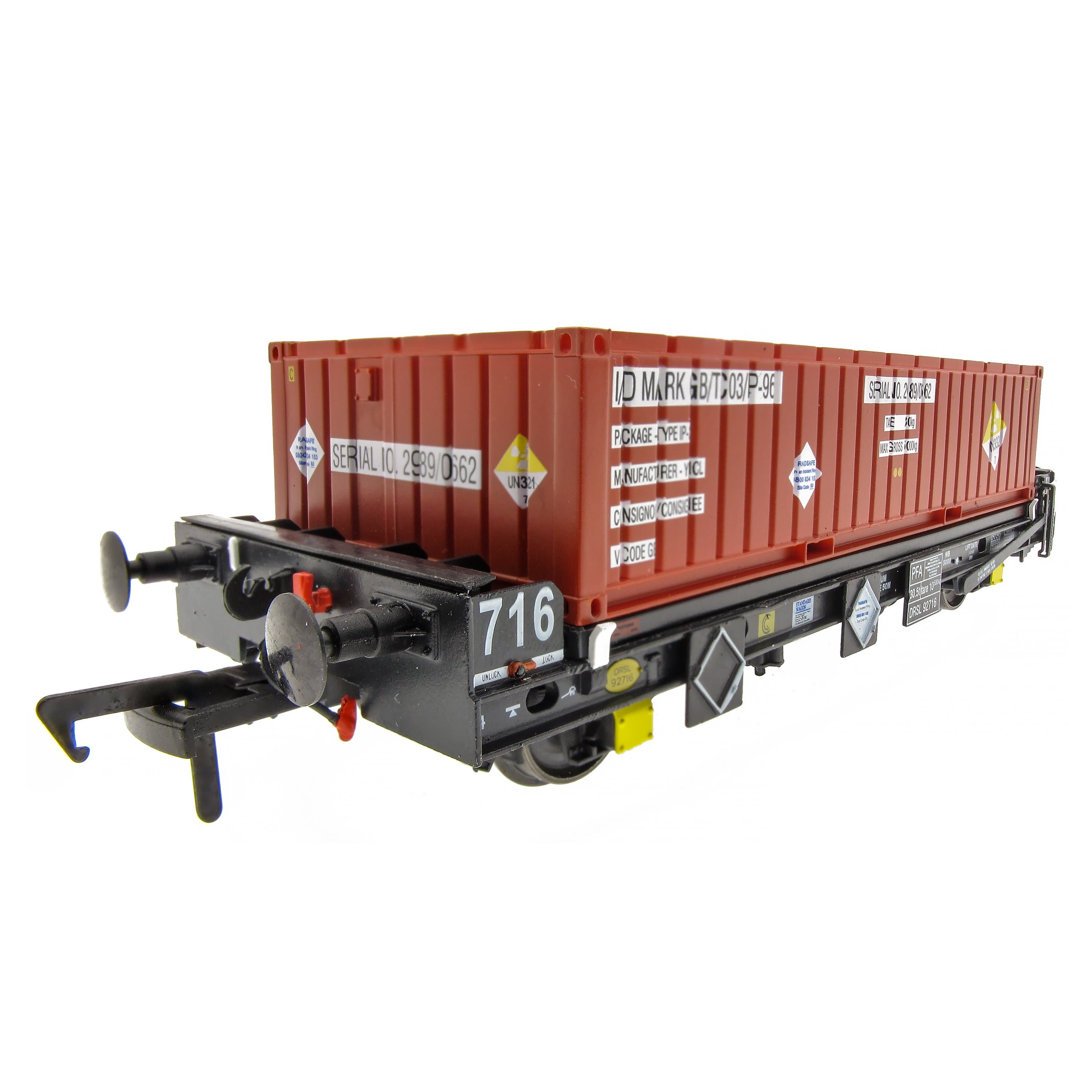 PFA - DRS LLNW - Nuklearer halbhoher Container N