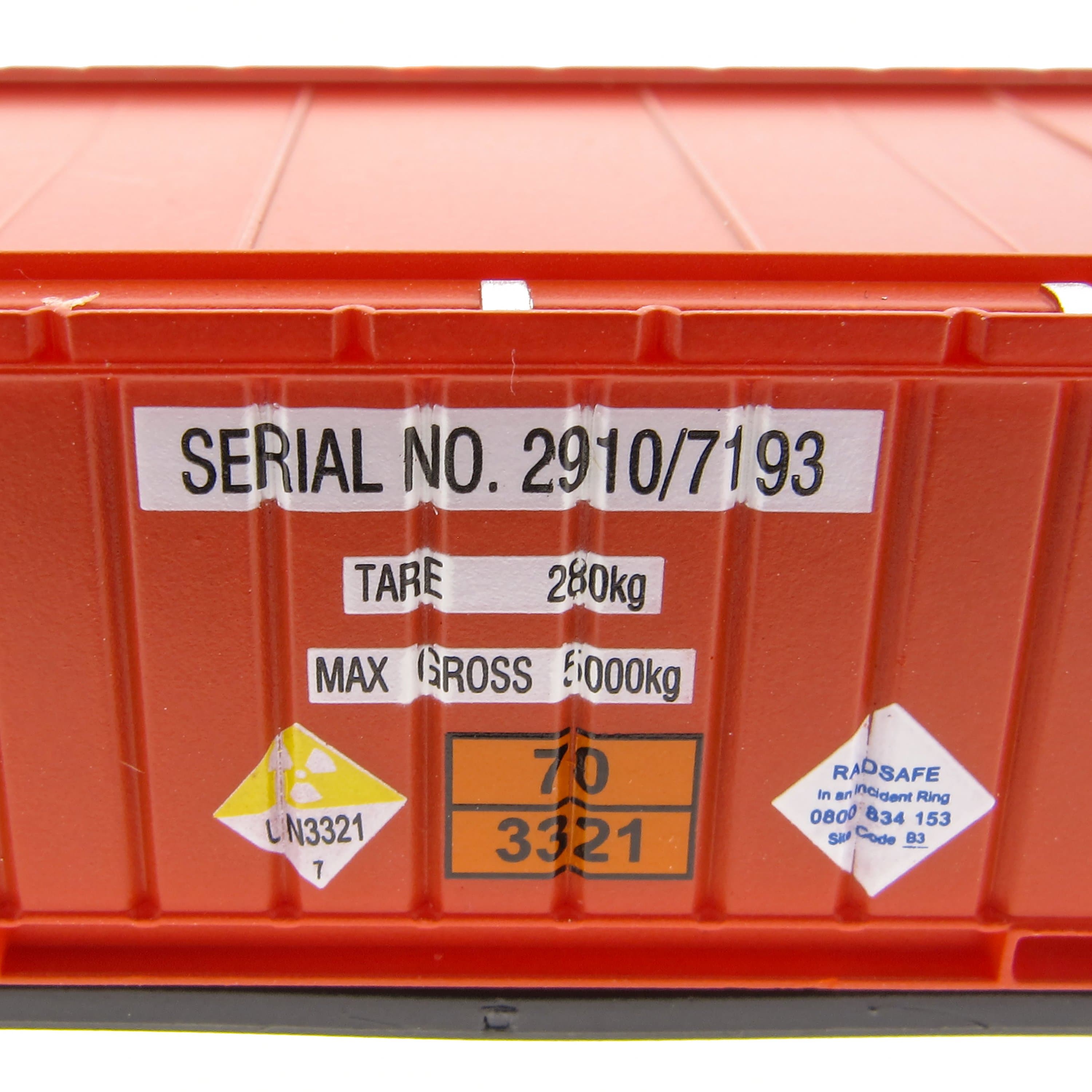 PFA - DRS LLNW - Nuklearer halbhoher Container O